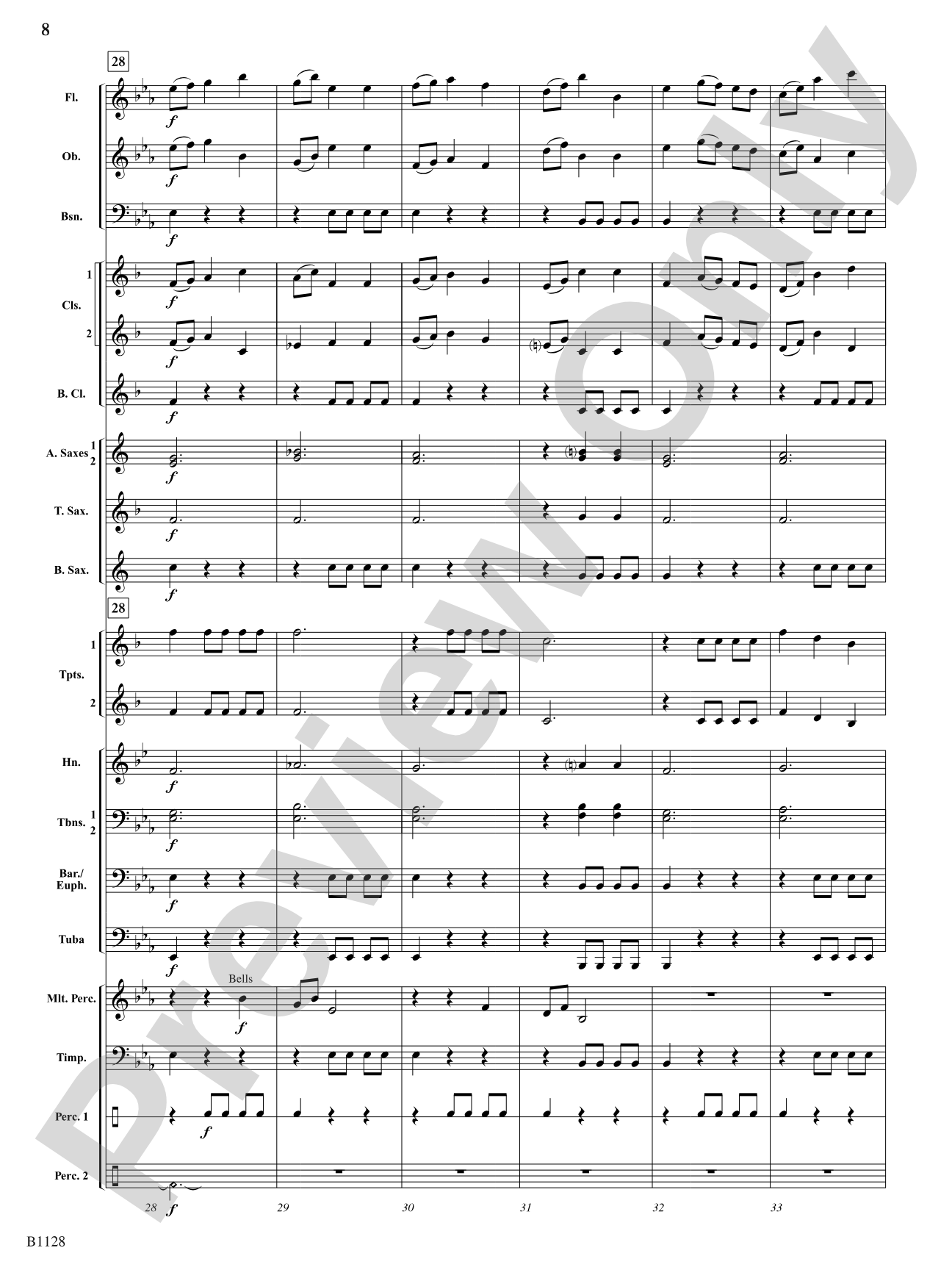 Ash Grove Variations: Concert Band Conductor Score & Parts