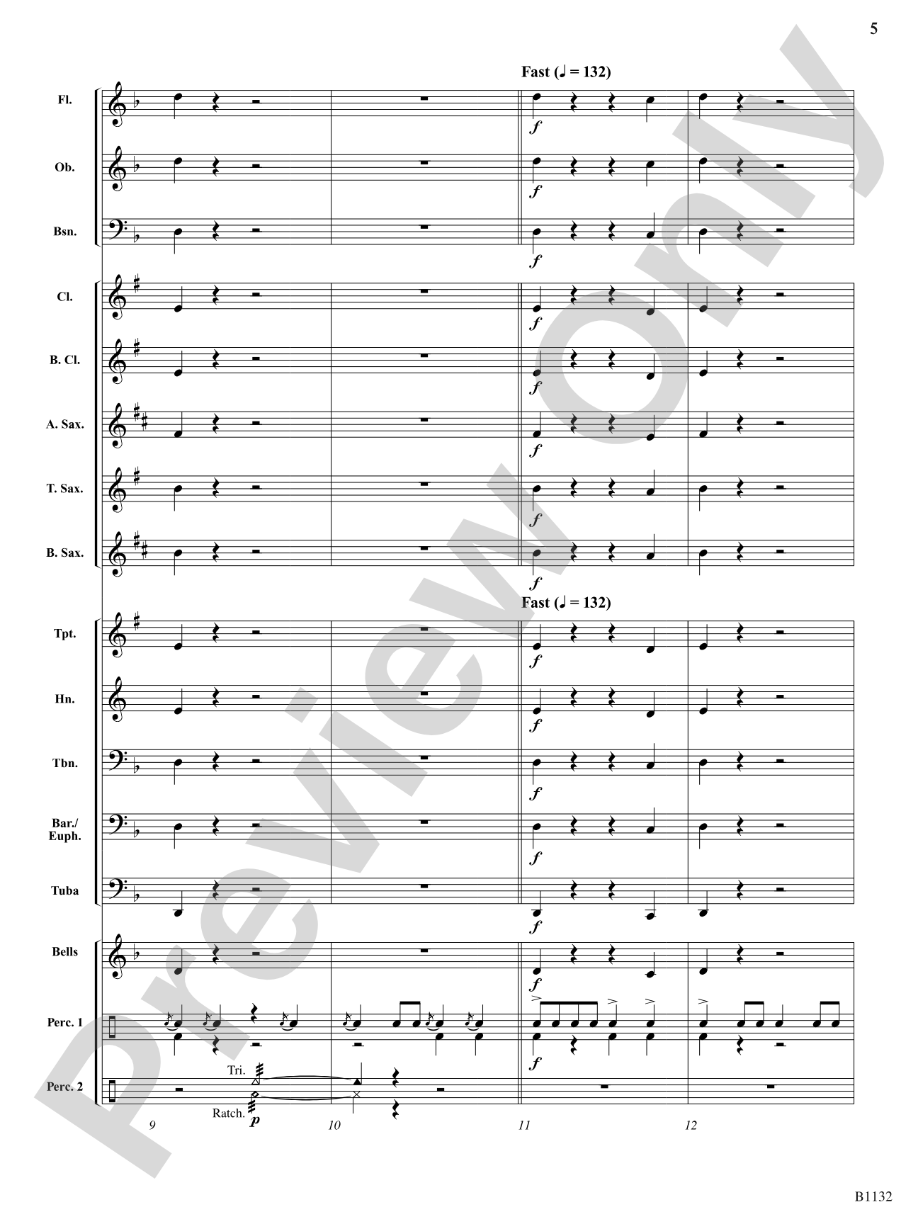 The Tamiami Trail: Concert Band Conductor Score & Parts