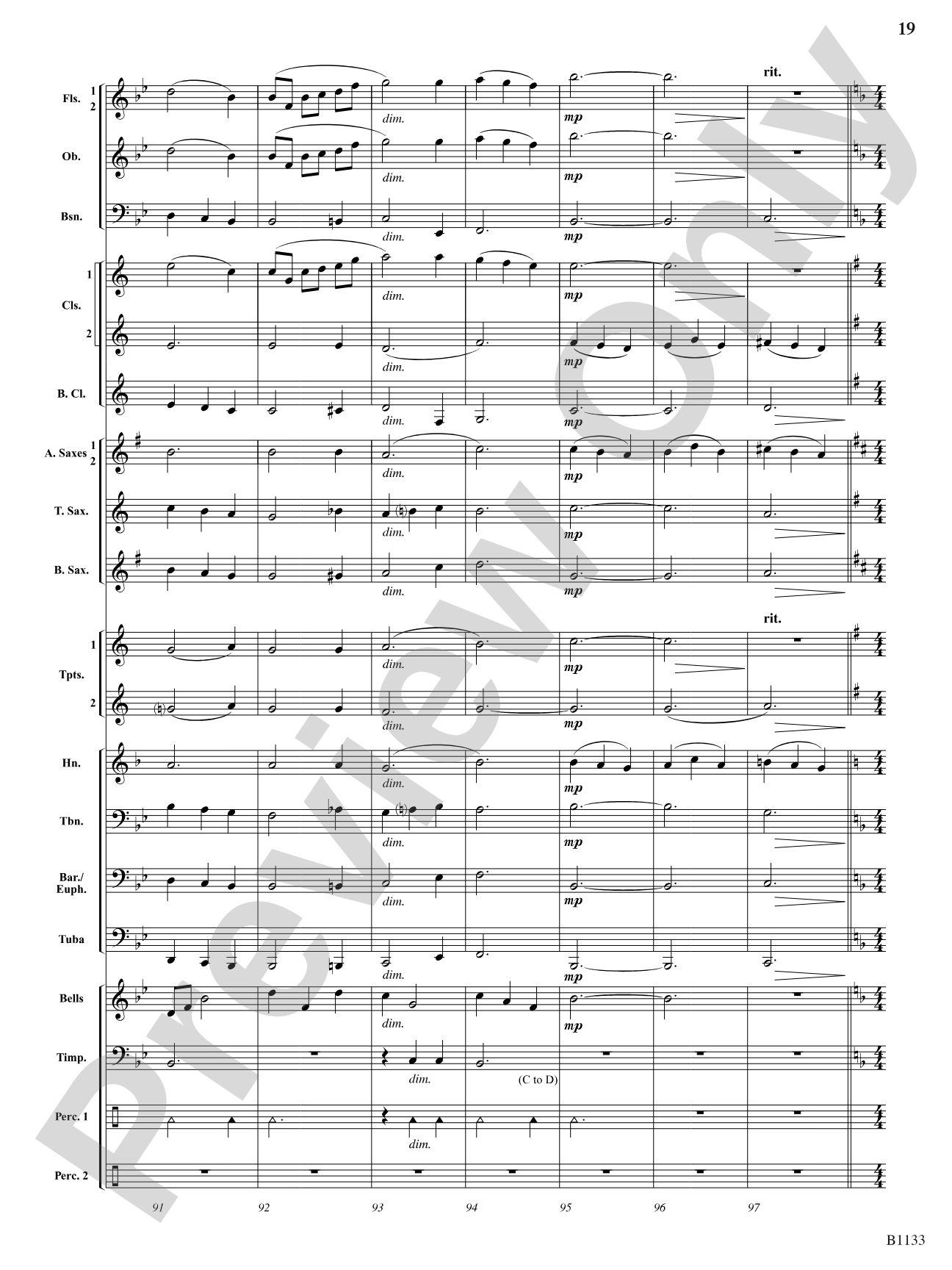 Yuletide Celebration: Concert Band Conductor Score & Parts