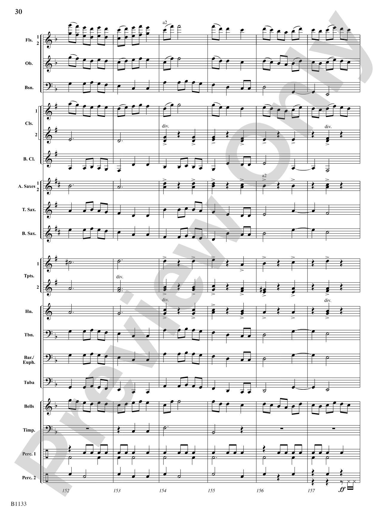 Yuletide Celebration: Concert Band Conductor Score & Parts