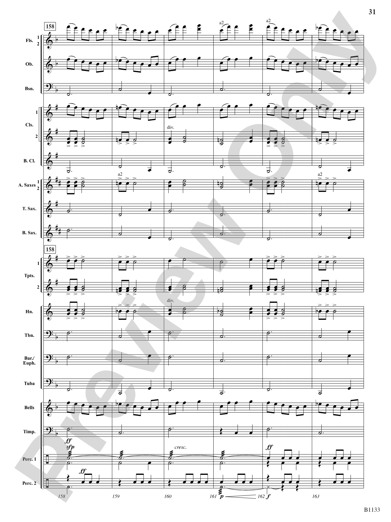 Yuletide Celebration: Concert Band Conductor Score & Parts