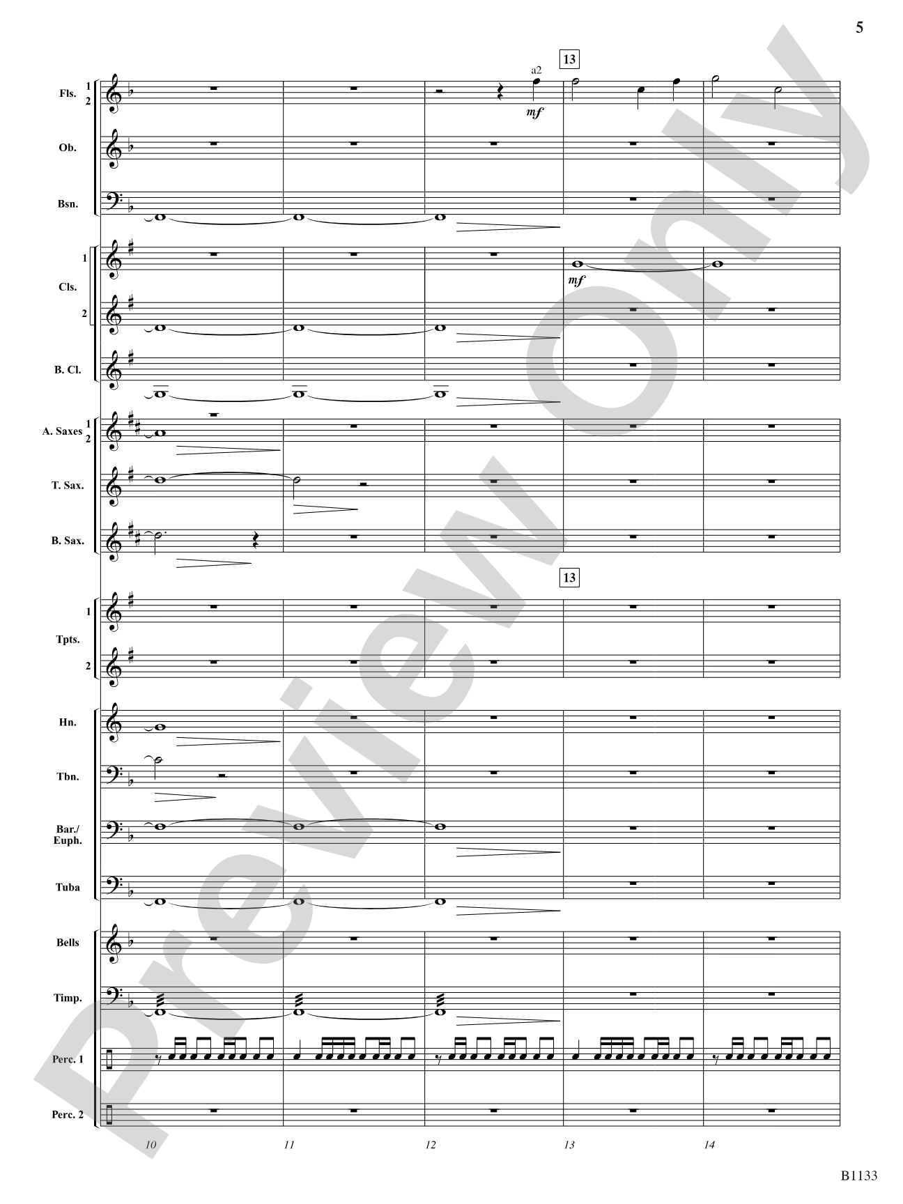 Yuletide Celebration: Concert Band Conductor Score & Parts
