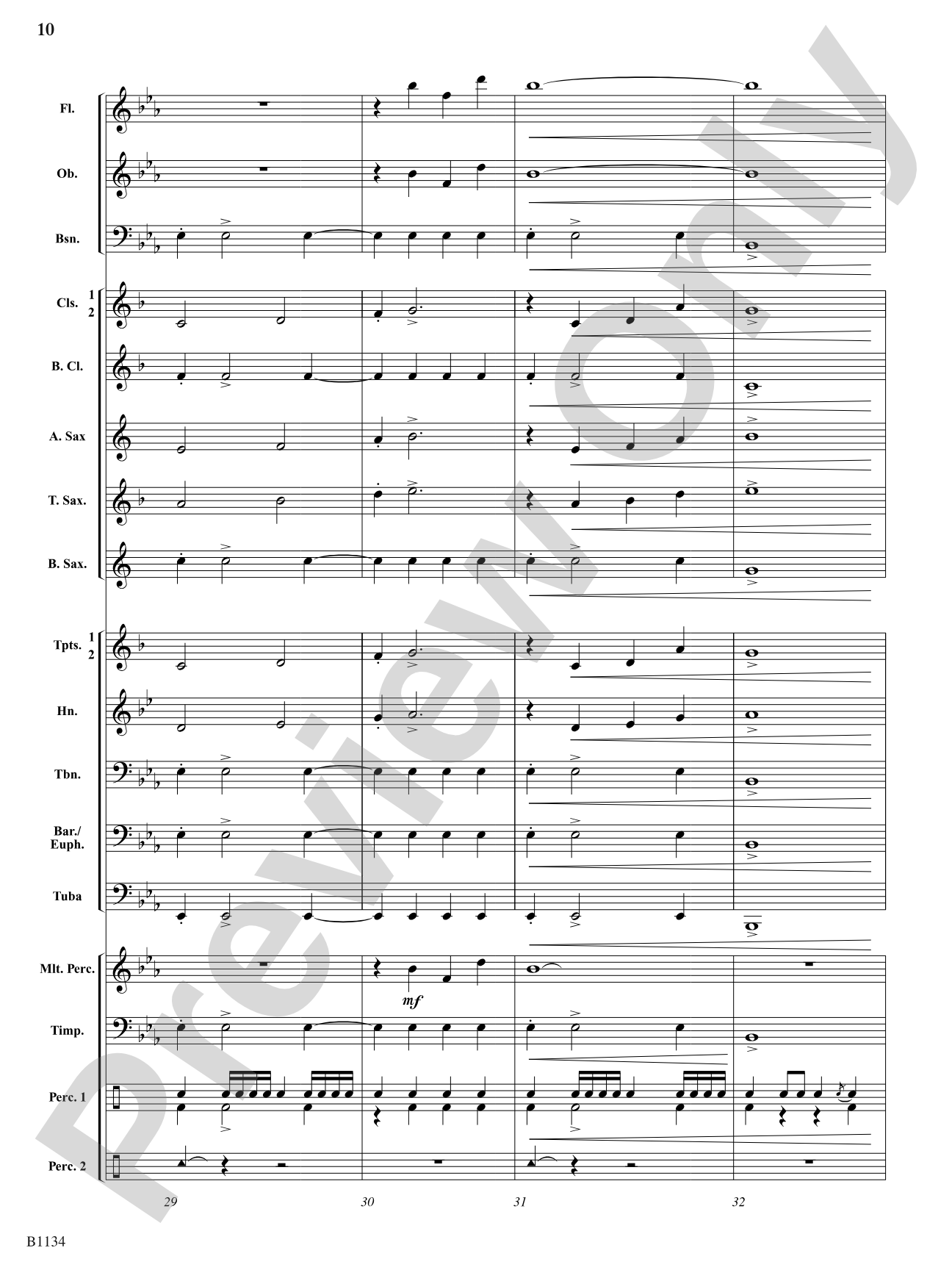 Dedicatum: Concert Band Conductor Score & Parts
