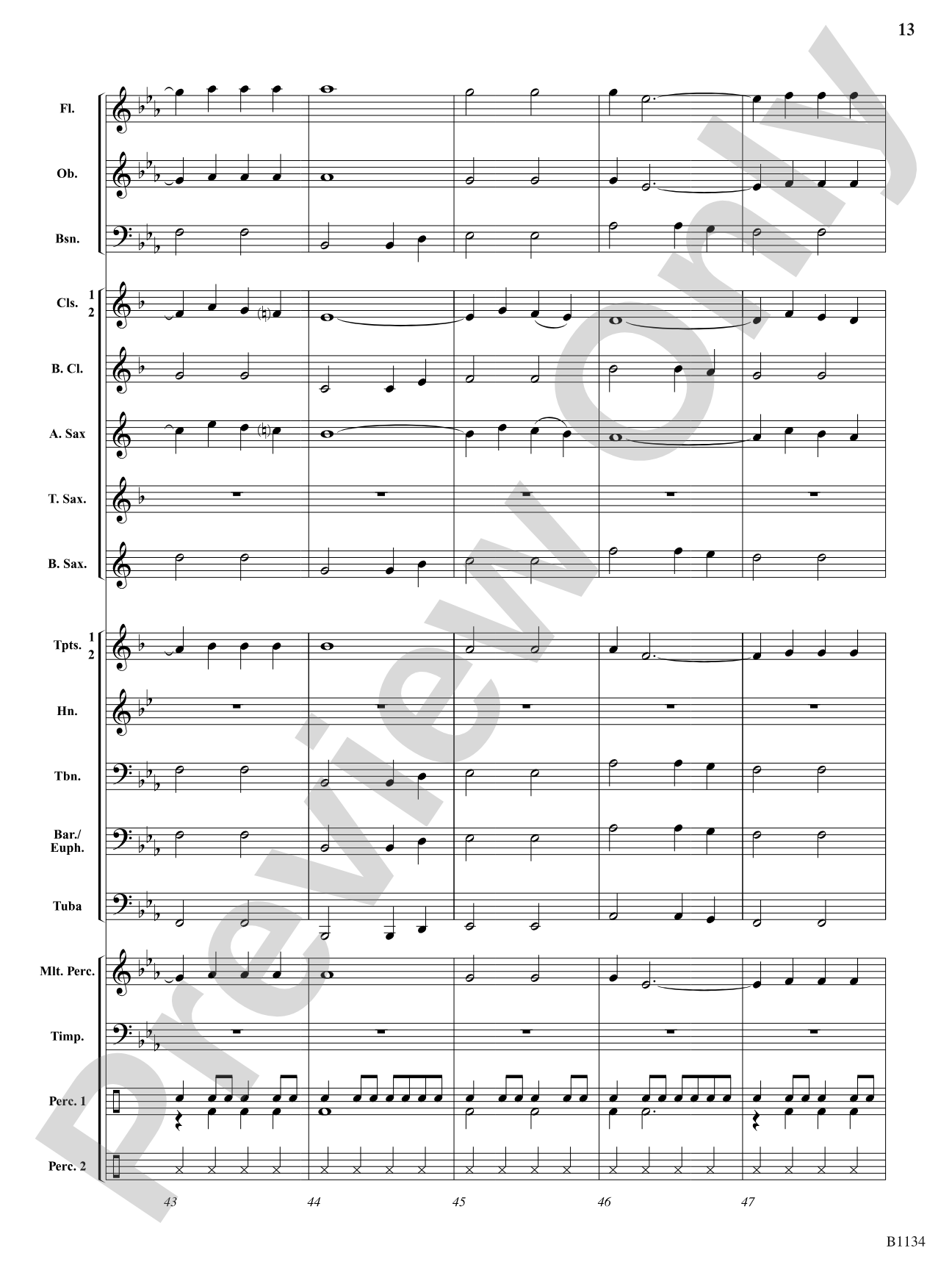 Dedicatum: Concert Band Conductor Score & Parts