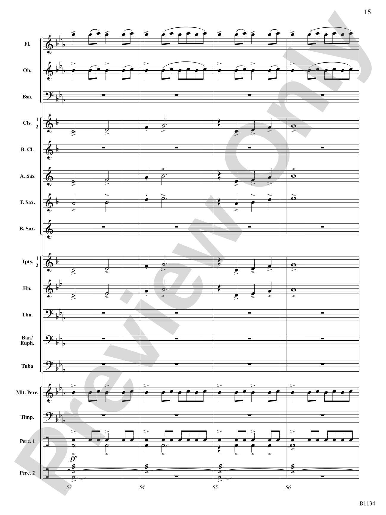Dedicatum: Concert Band Conductor Score & Parts