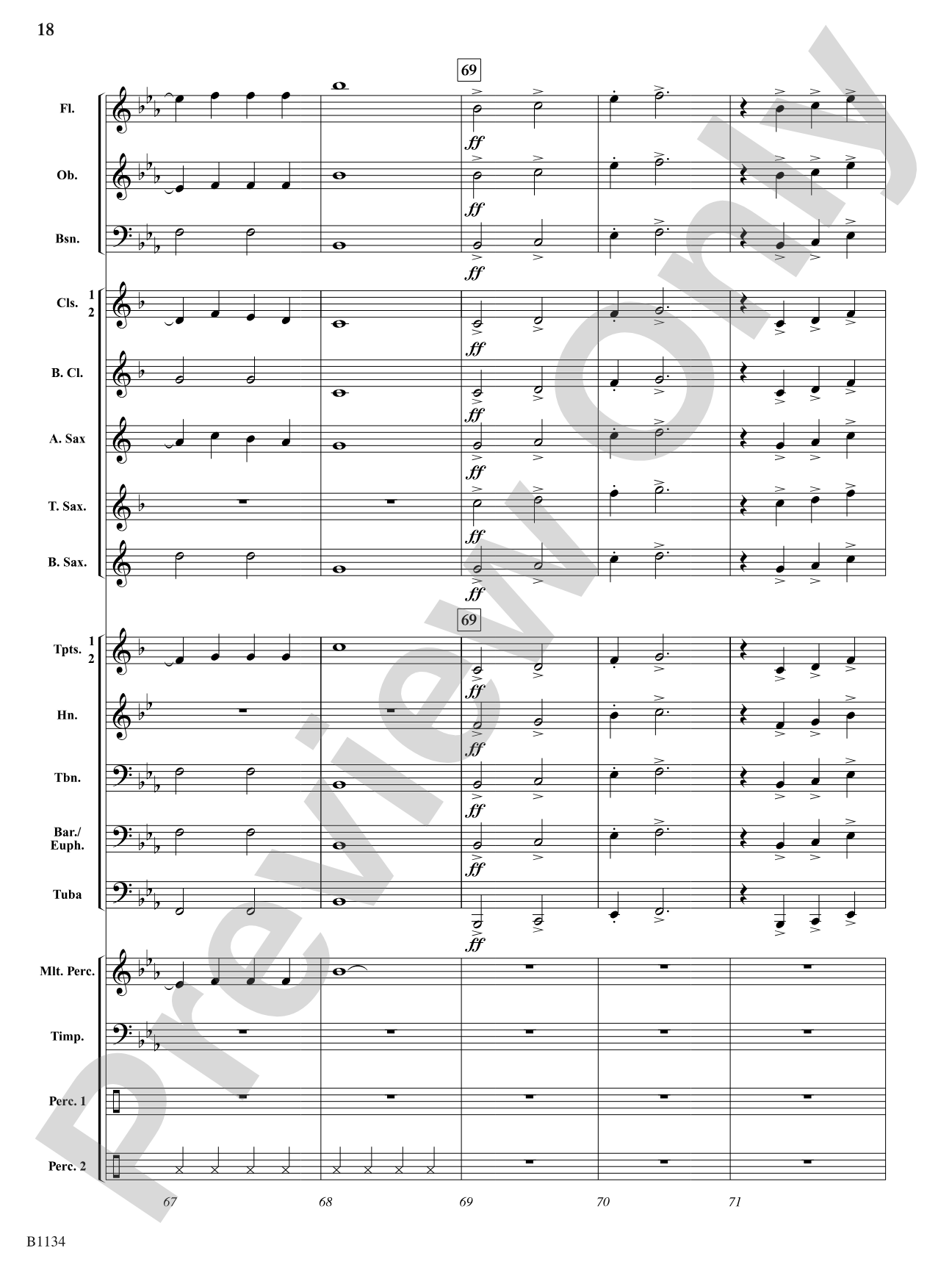 Dedicatum: Concert Band Conductor Score & Parts