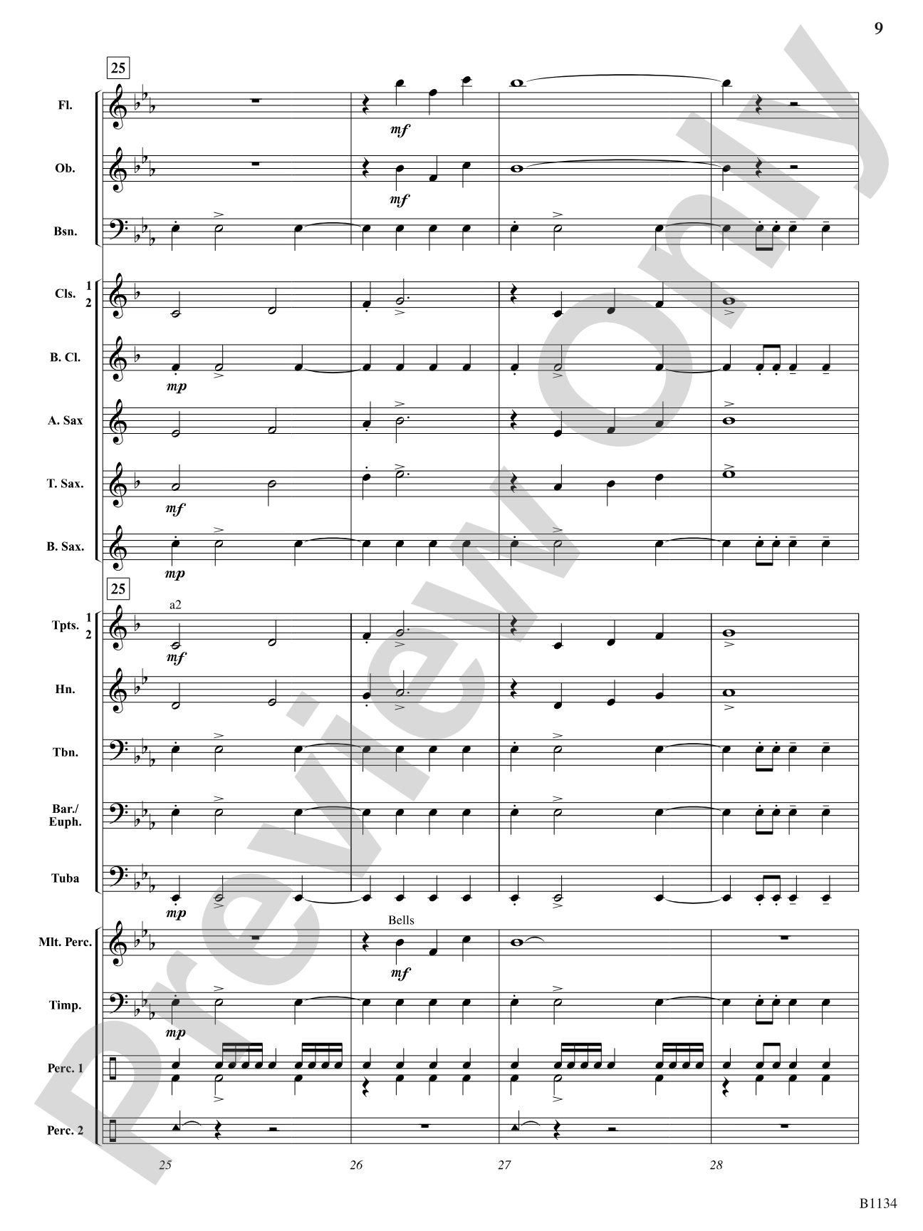Dedicatum: Concert Band Conductor Score & Parts
