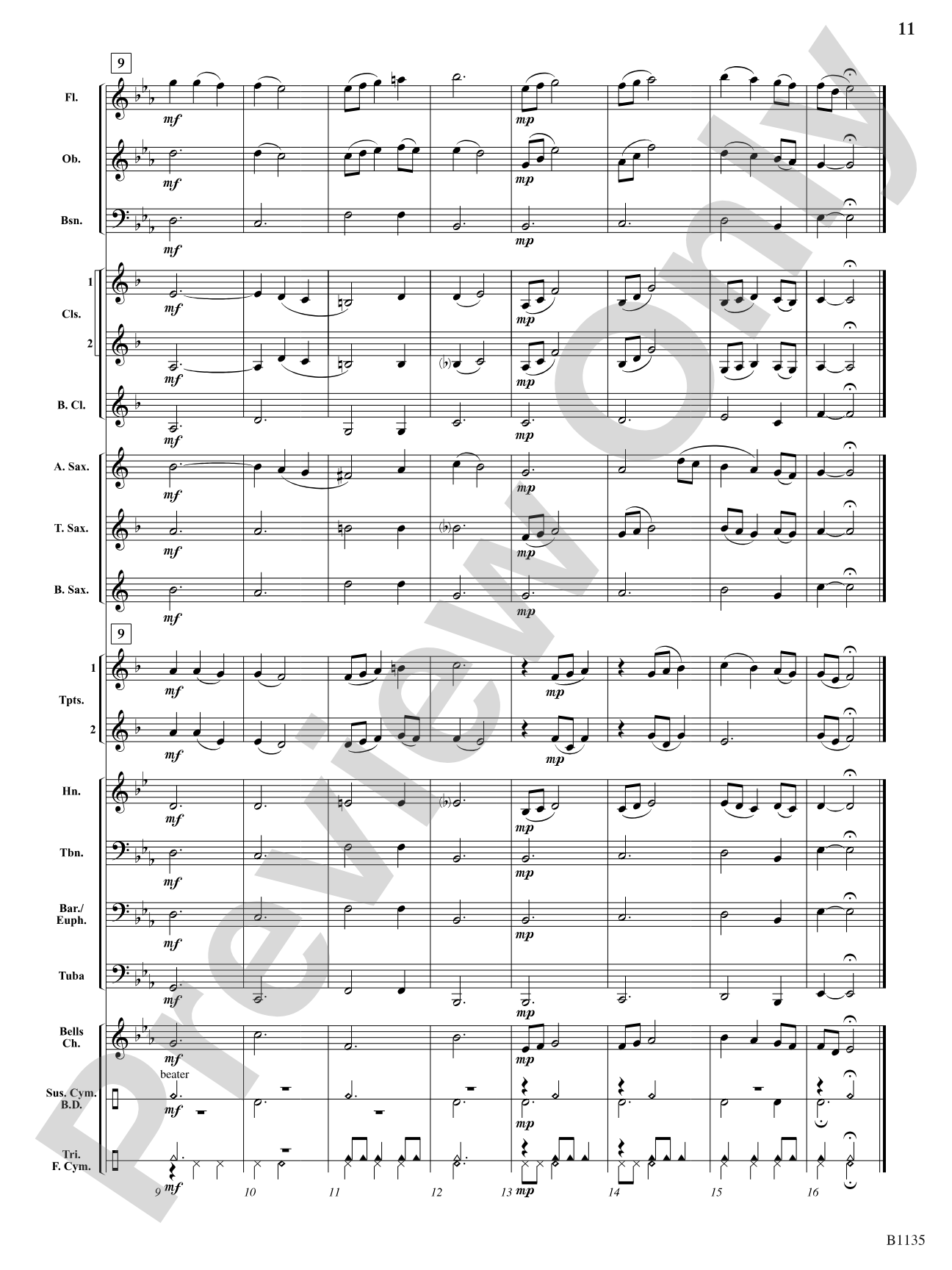 Six Tone Builders, Set 1: Concert Band Conductor Score & Parts