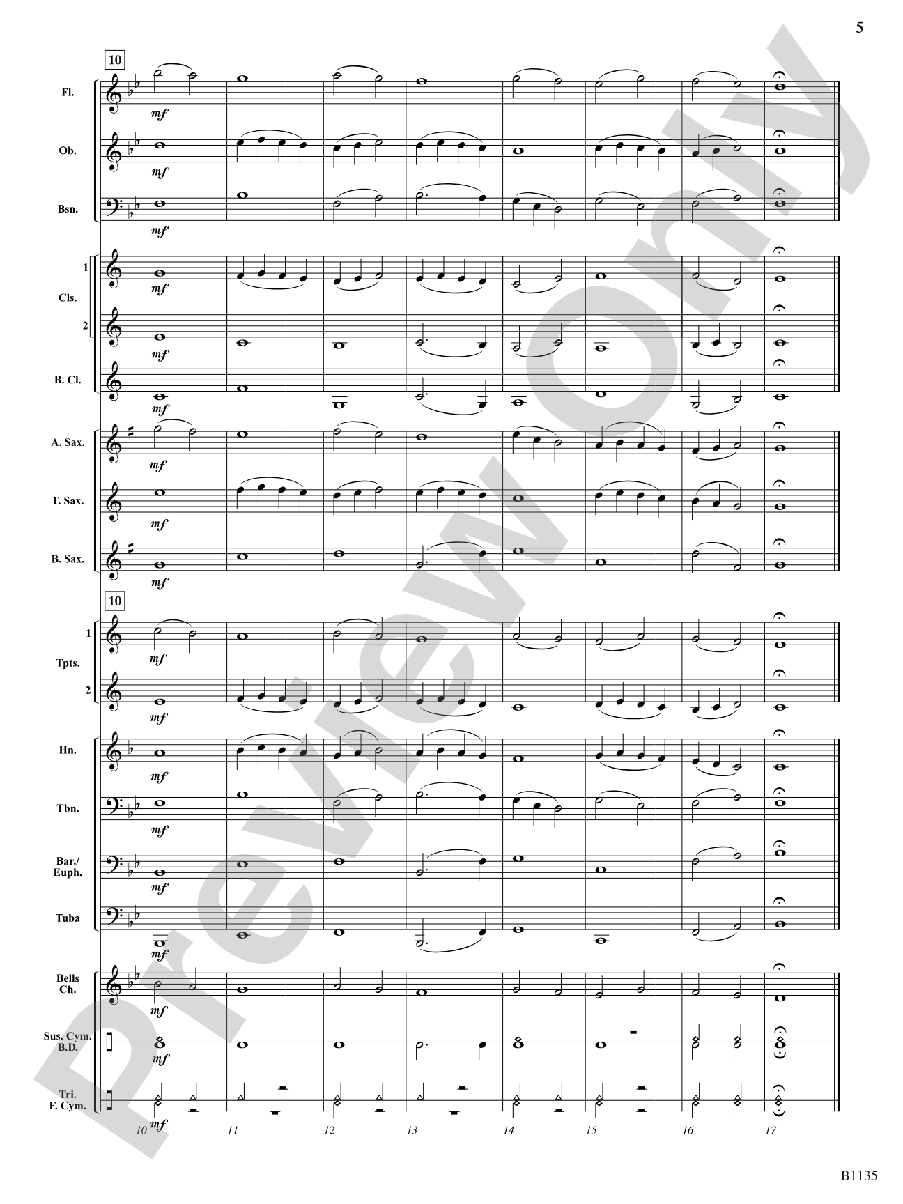 Six Tone Builders, Set 1: Concert Band Conductor Score & Parts