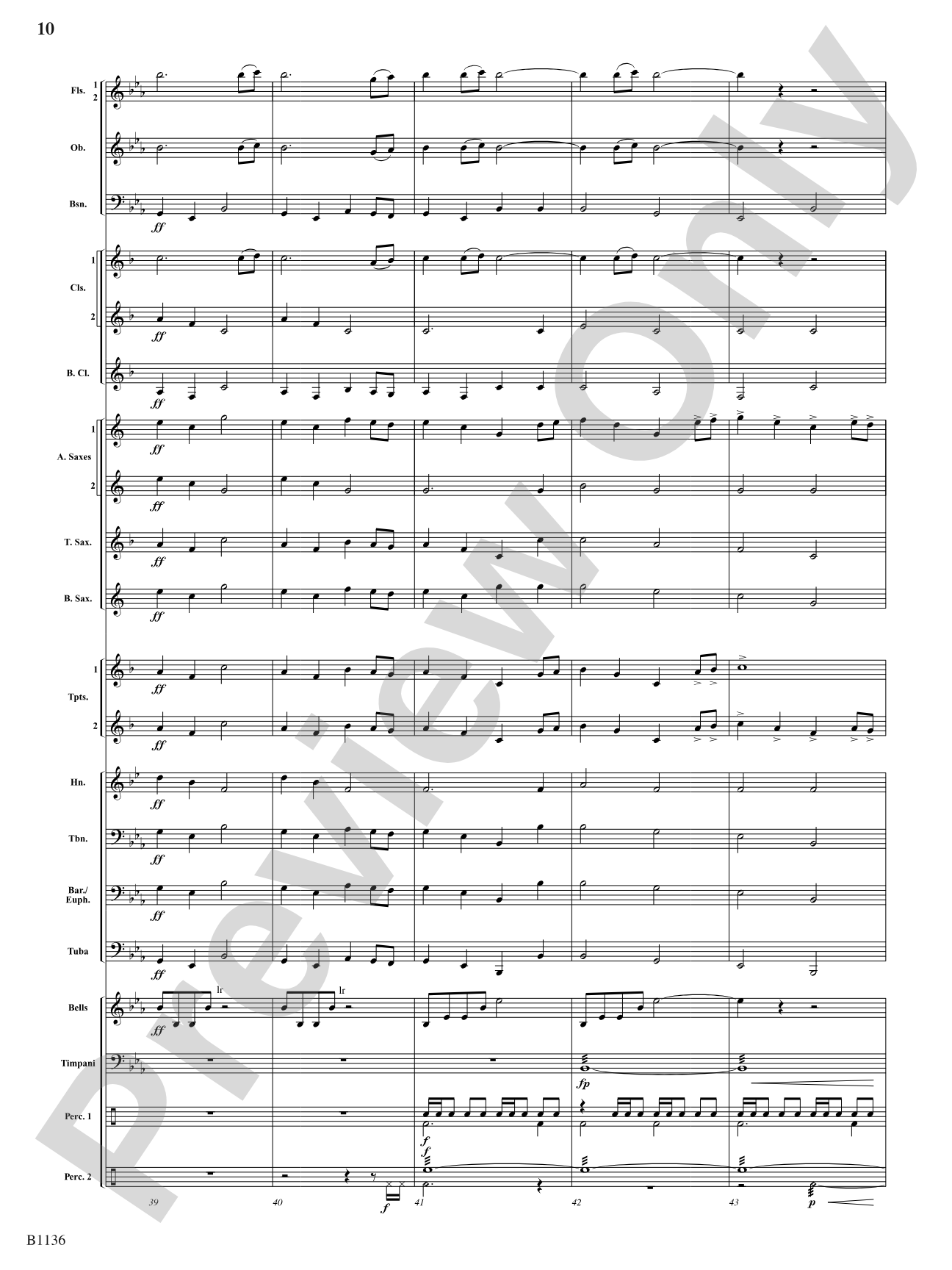 Call to Glory: Concert Band Conductor Score & Parts