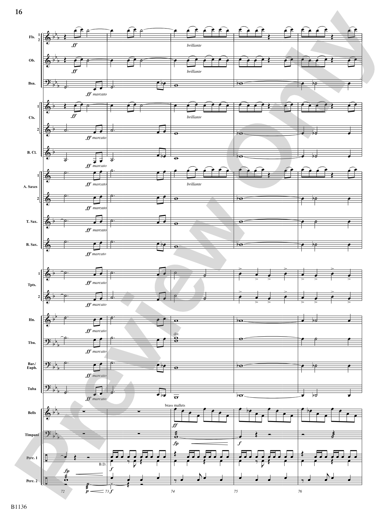 Call to Glory: Concert Band Conductor Score & Parts