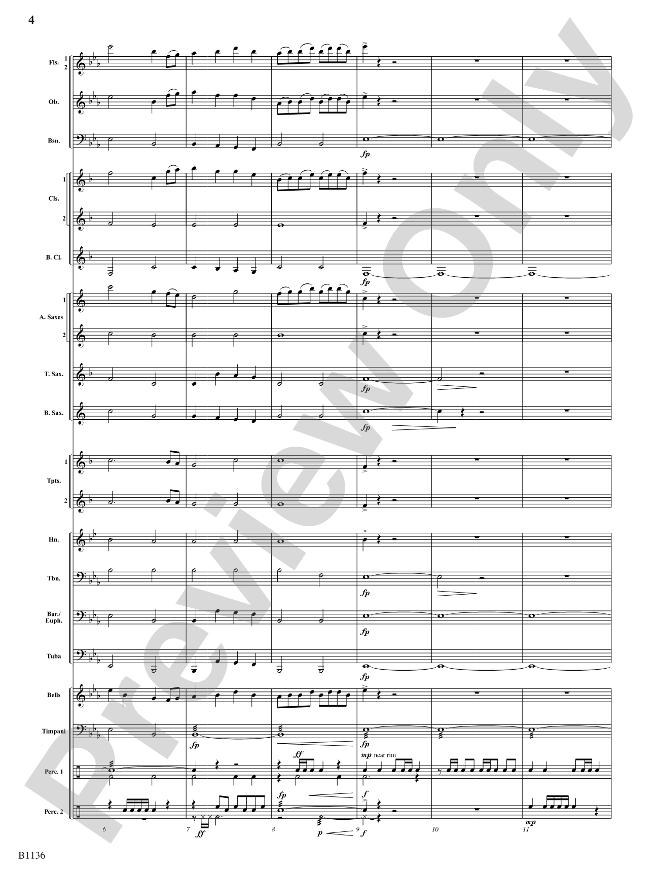 Call to Glory: Concert Band Conductor Score & Parts