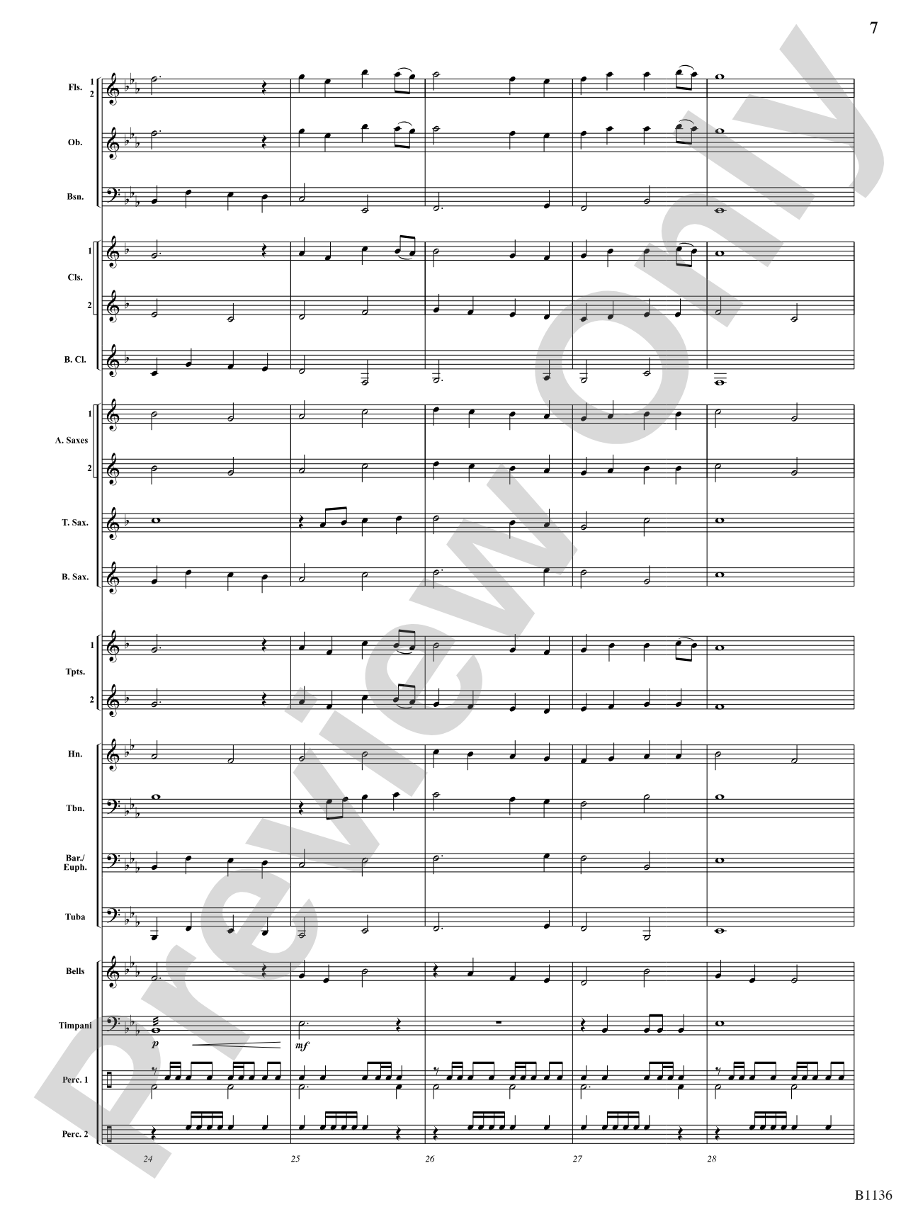 Call to Glory: Concert Band Conductor Score & Parts