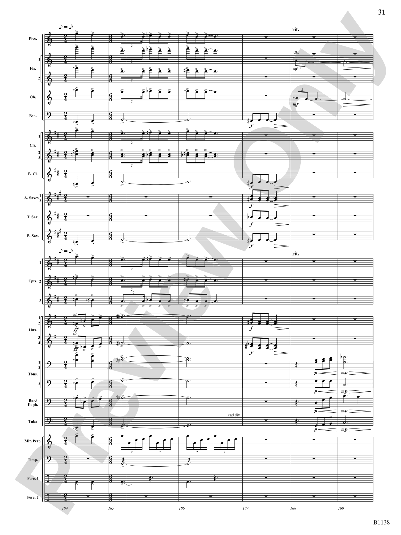 Sound Prisms: Concert Band Conductor Score & Parts