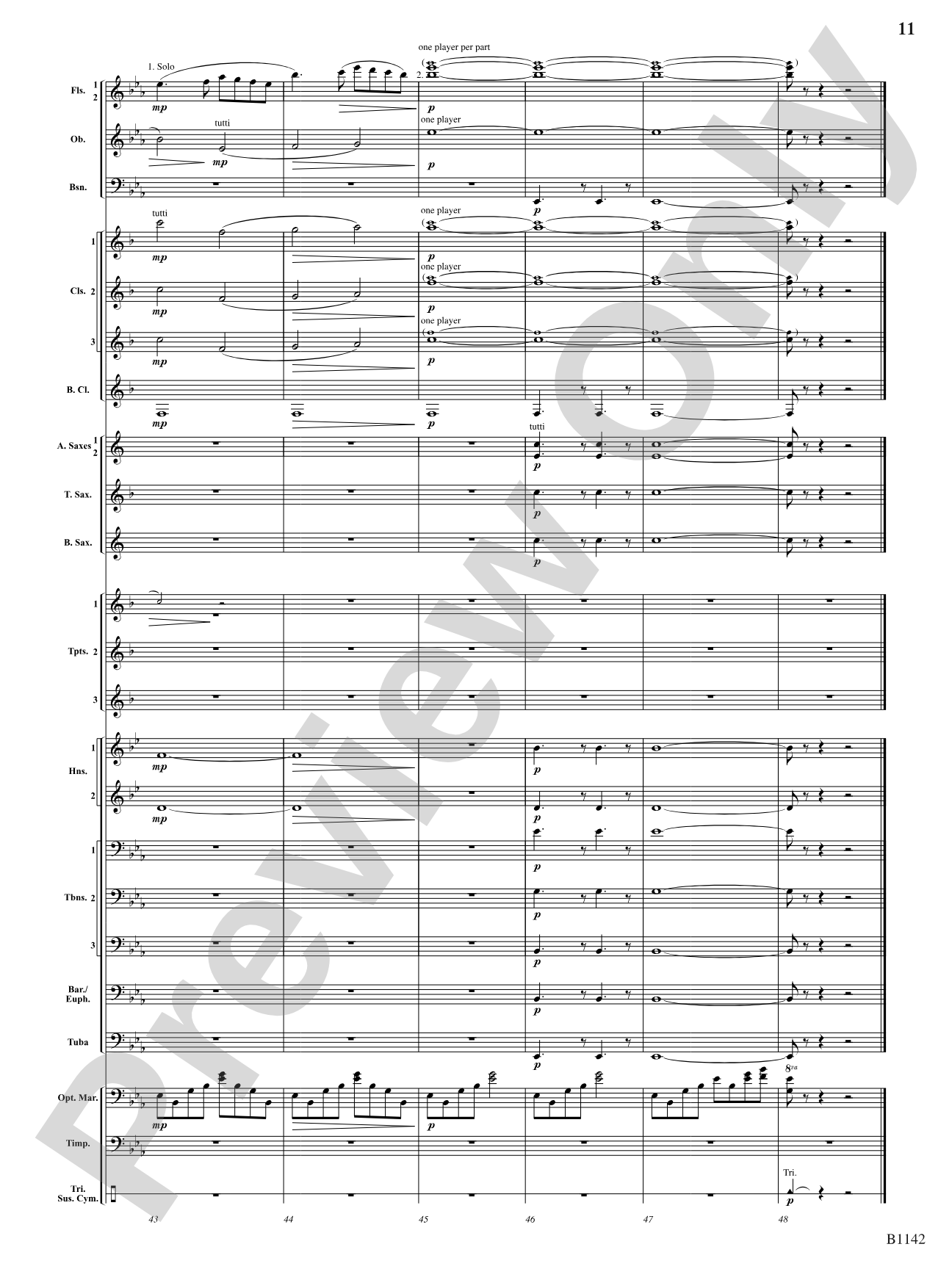Intermezzo (from Georges Bizet's opera Carmen): Concert Band Conductor Score & Parts
