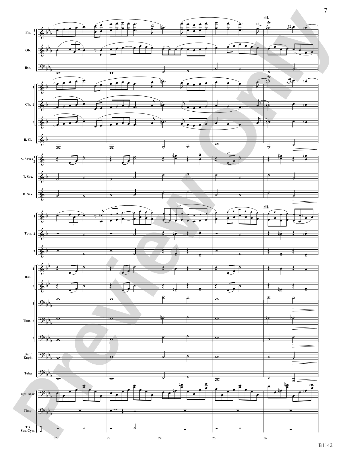 Intermezzo (from Georges Bizet's opera Carmen): Concert Band Conductor Score & Parts