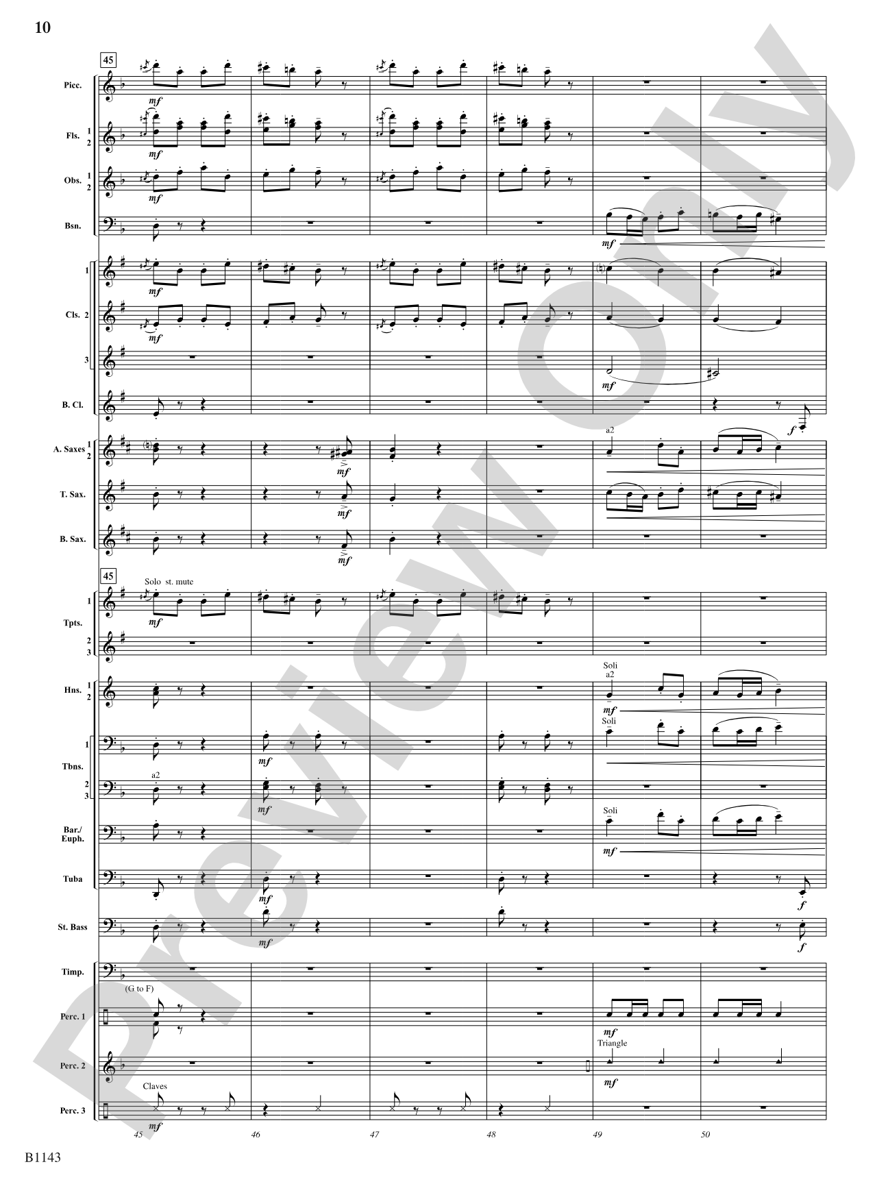 A Touch of Carmen: Concert Band Conductor Score & Parts