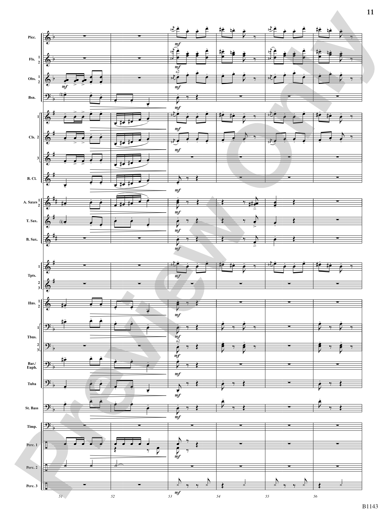 A Touch of Carmen: Concert Band Conductor Score & Parts