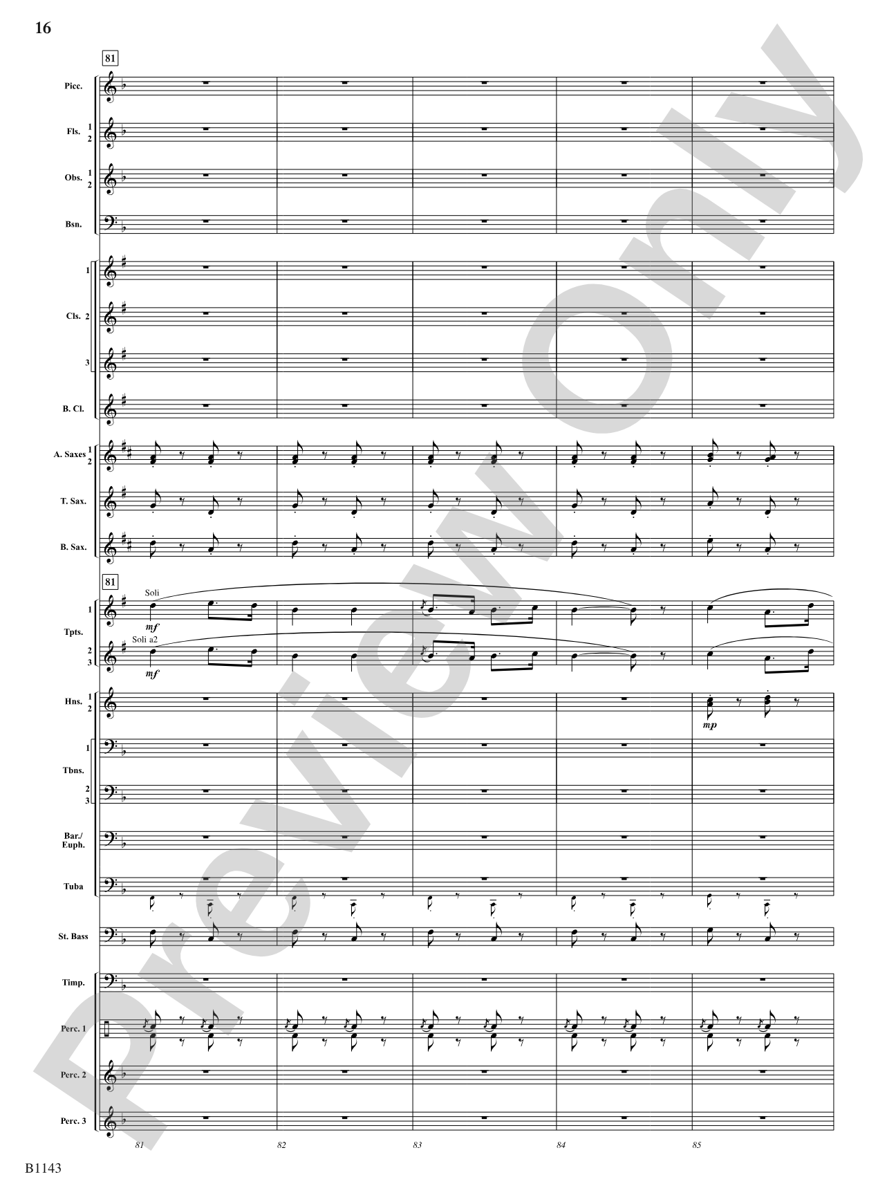 A Touch of Carmen: Concert Band Conductor Score & Parts