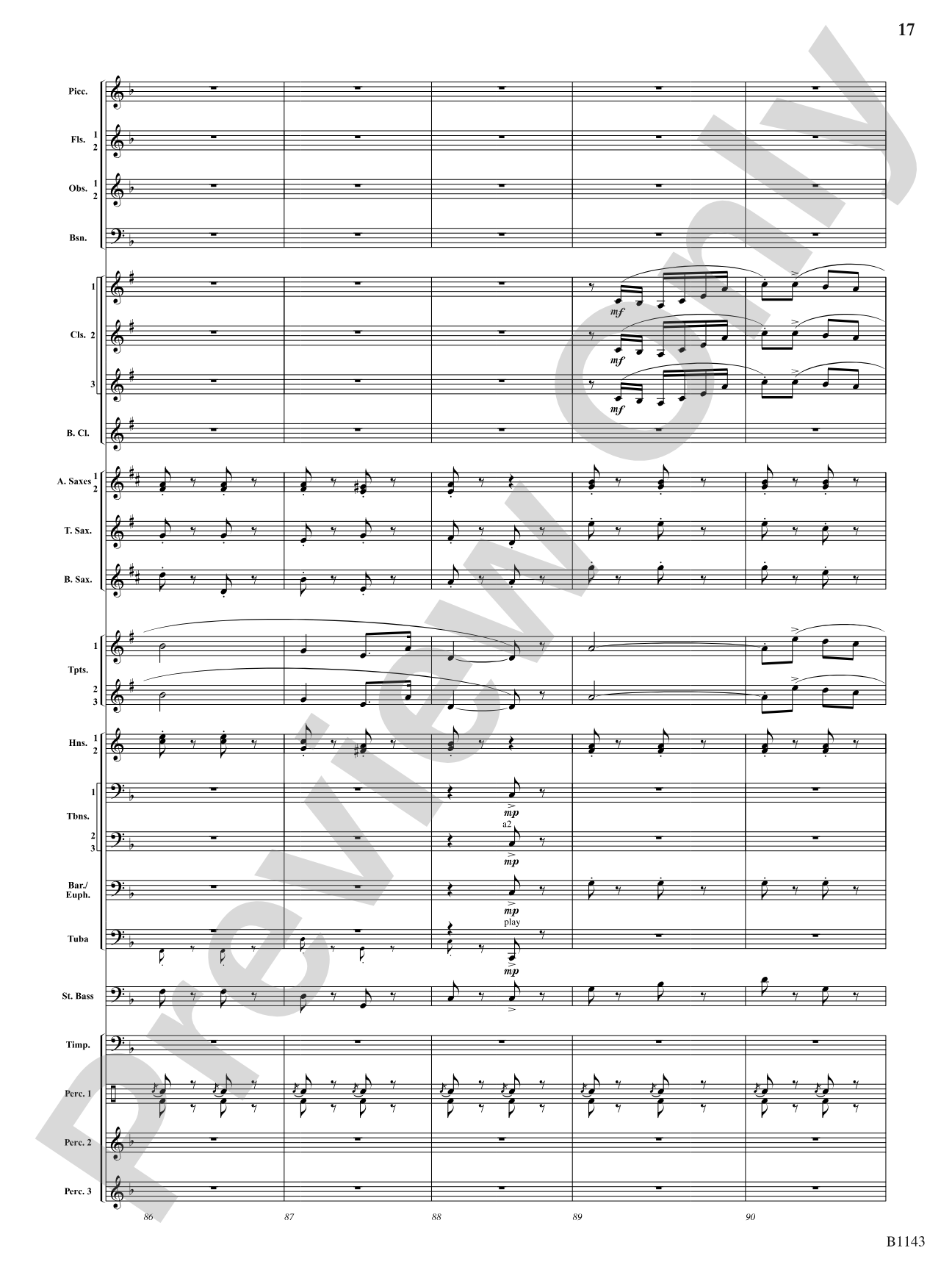 A Touch of Carmen: Concert Band Conductor Score & Parts