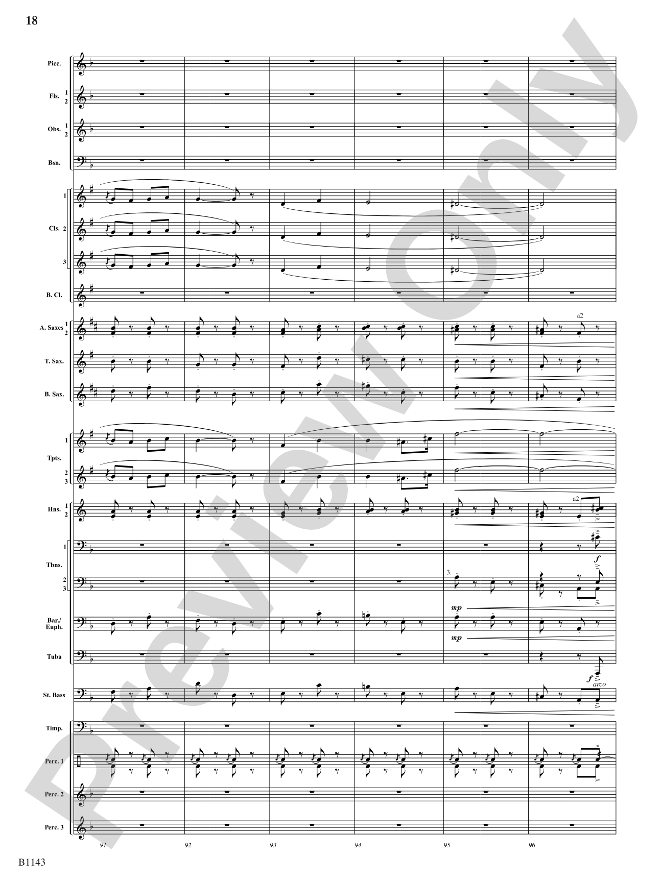 A Touch of Carmen: Concert Band Conductor Score & Parts