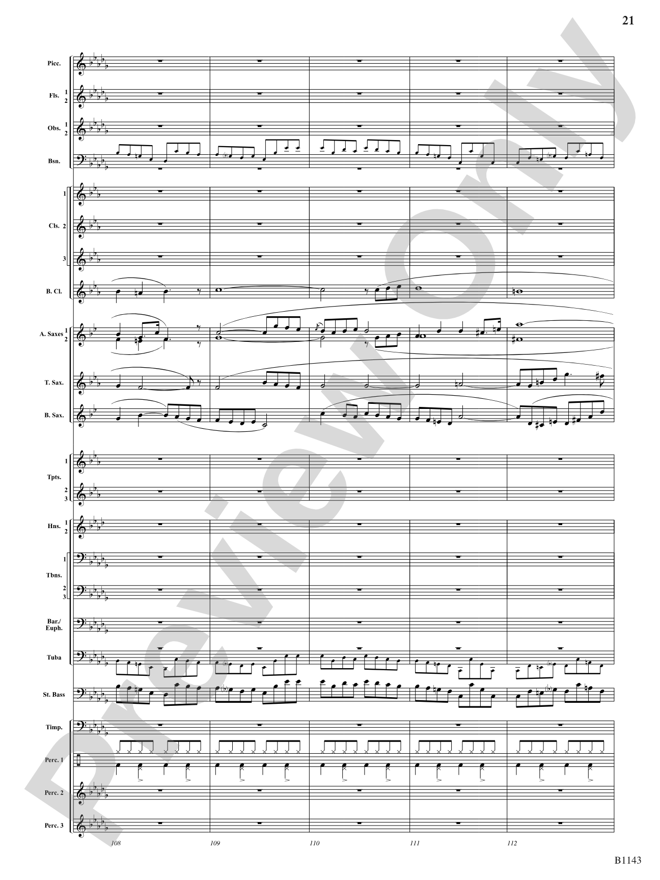 A Touch of Carmen: Concert Band Conductor Score & Parts