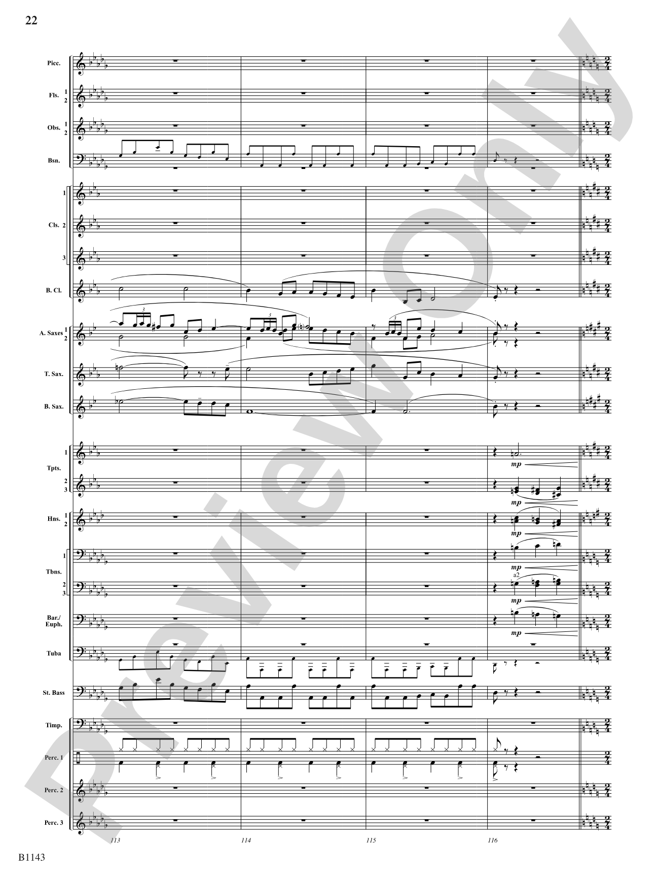 A Touch of Carmen: Concert Band Conductor Score & Parts