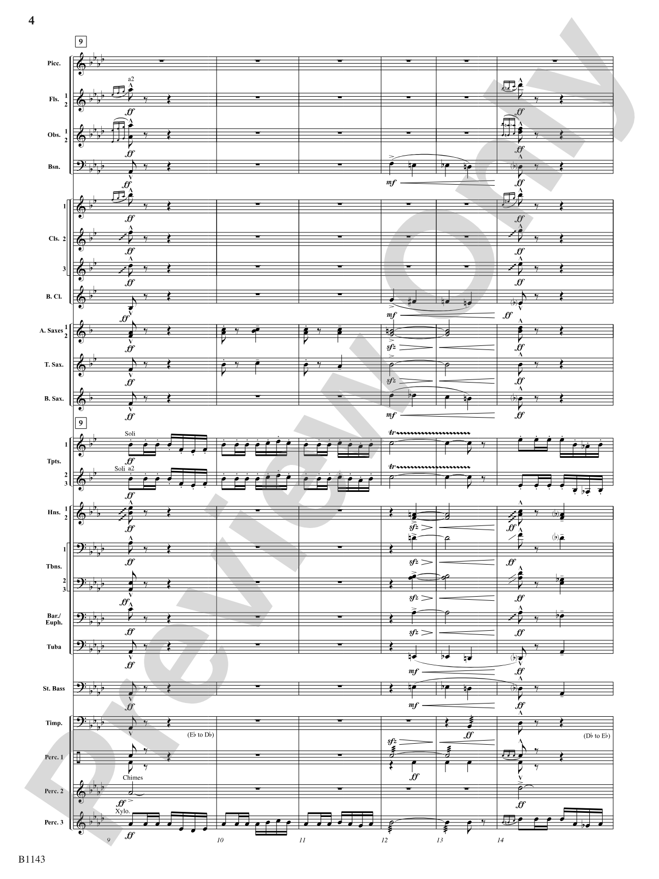 A Touch of Carmen: Concert Band Conductor Score & Parts