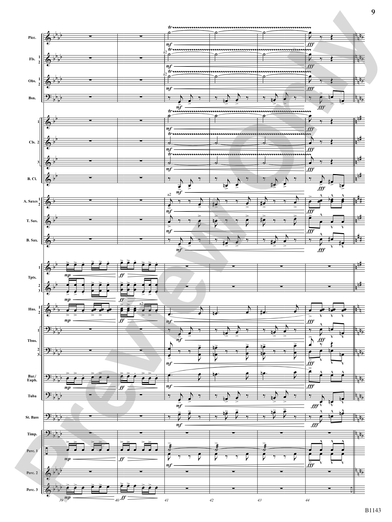 A Touch of Carmen: Concert Band Conductor Score & Parts
