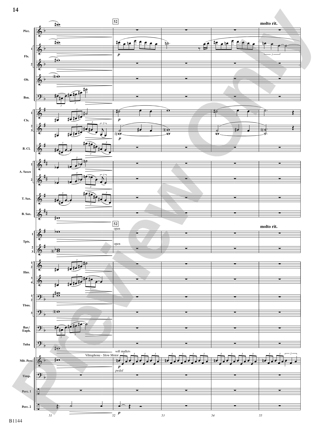In Nature's Glory: Concert Band Conductor Score & Parts