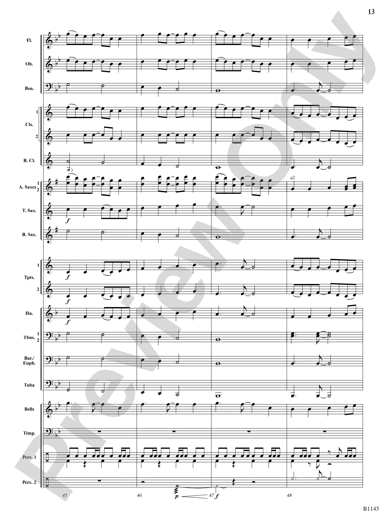 Shenandoah Triptych: Concert Band Conductor Score & Parts