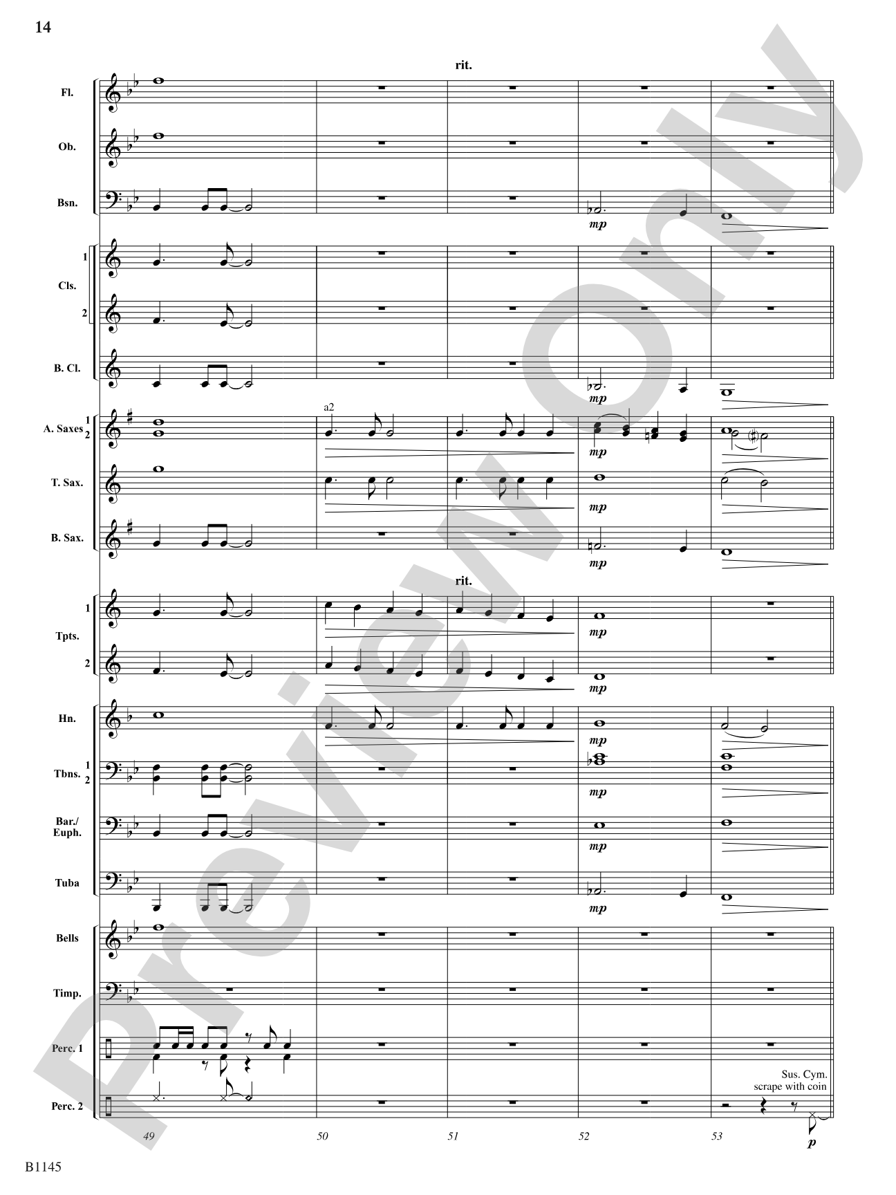 Shenandoah Triptych: Concert Band Conductor Score & Parts