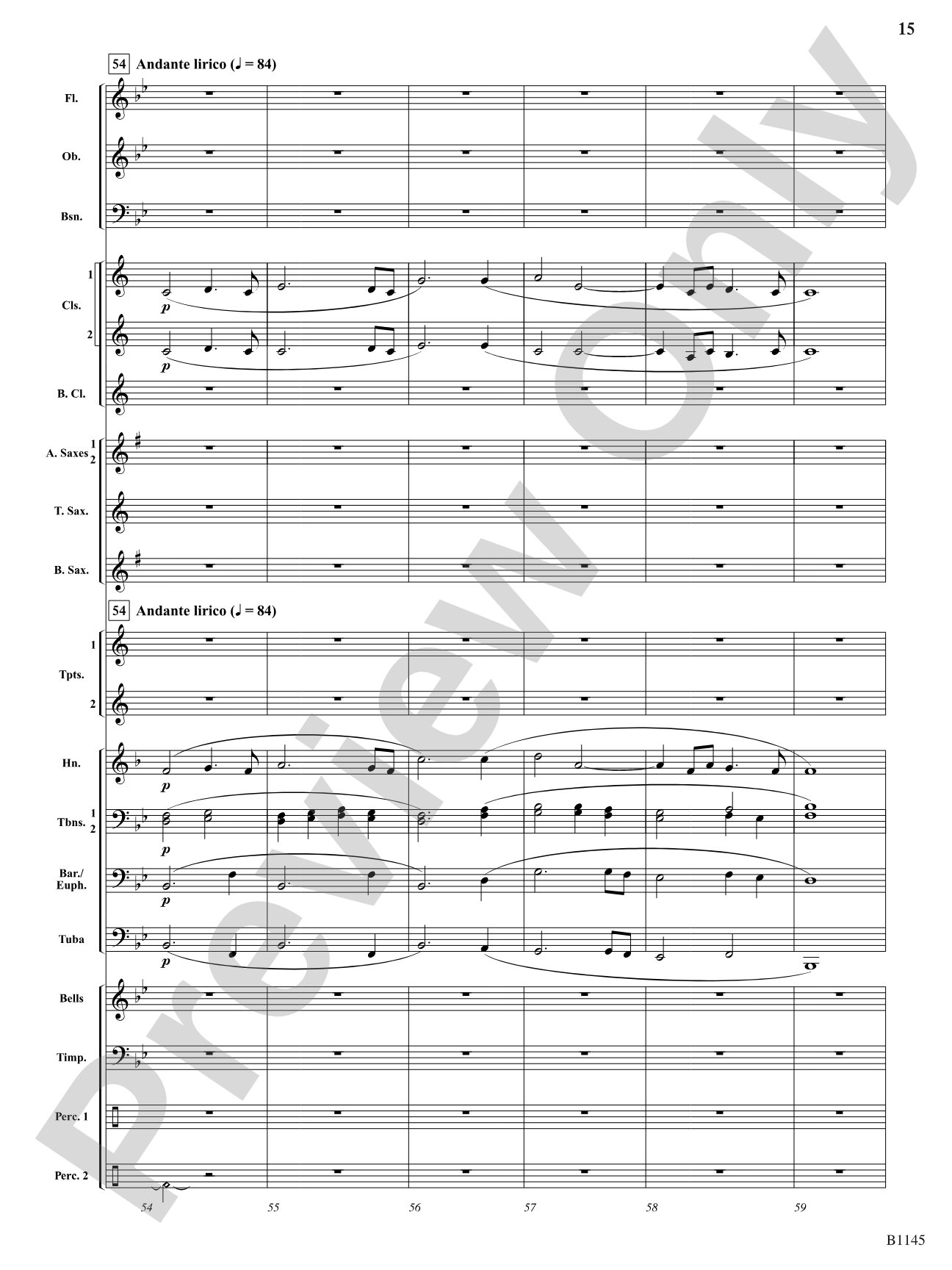 Shenandoah Triptych: Concert Band Conductor Score & Parts