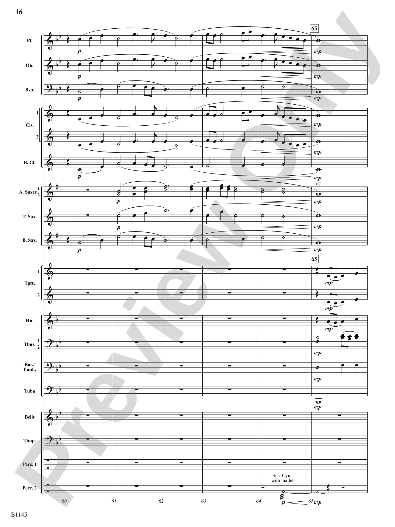 Shenandoah Triptych: Concert Band Conductor Score & Parts