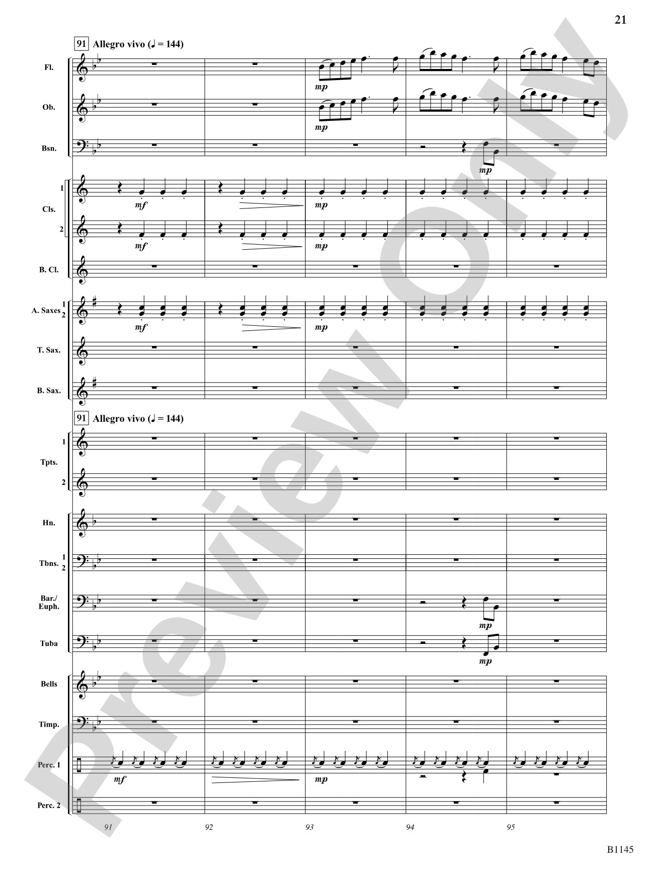 Shenandoah Triptych: Concert Band Conductor Score & Parts