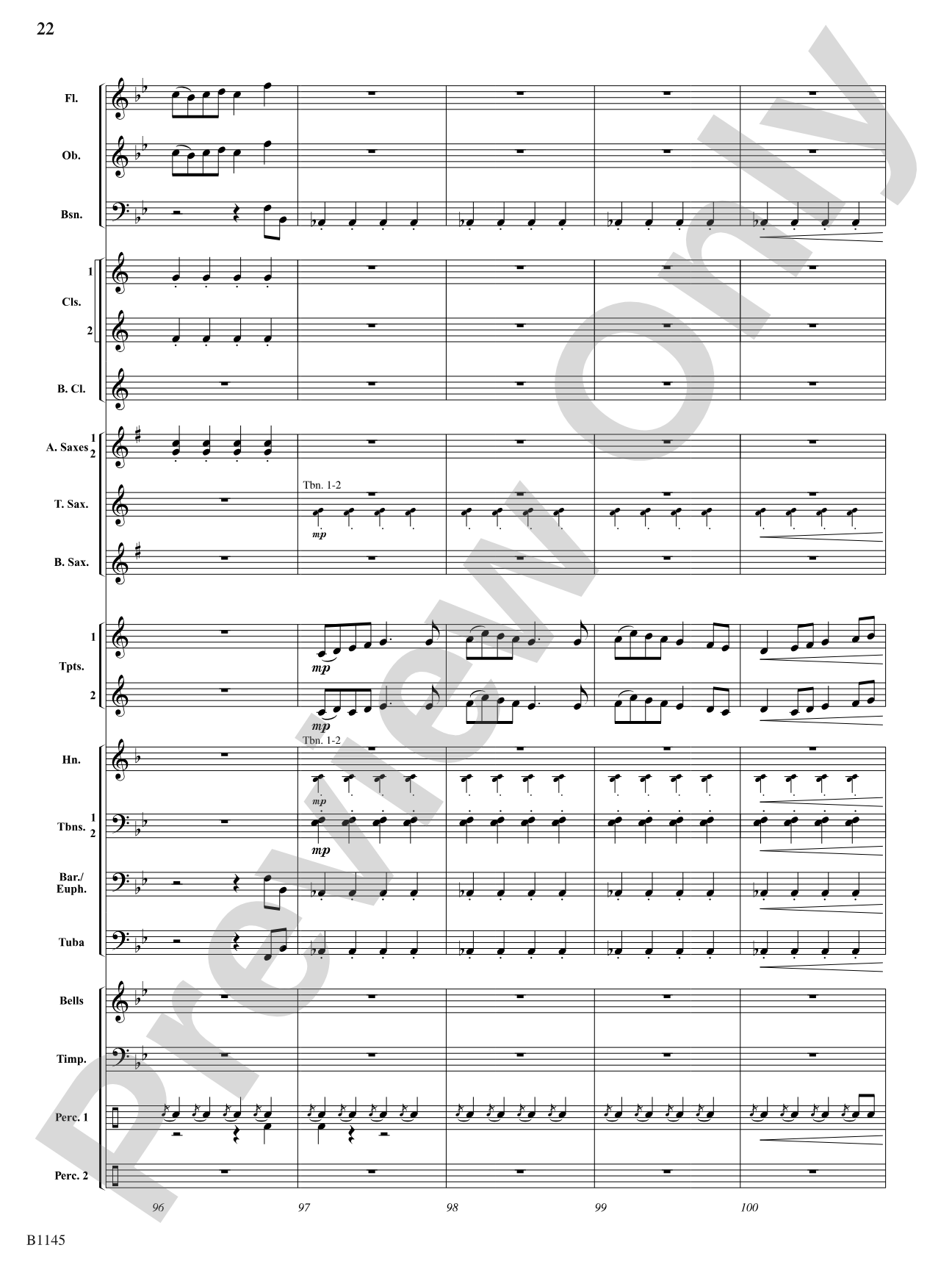 Shenandoah Triptych: Concert Band Conductor Score & Parts