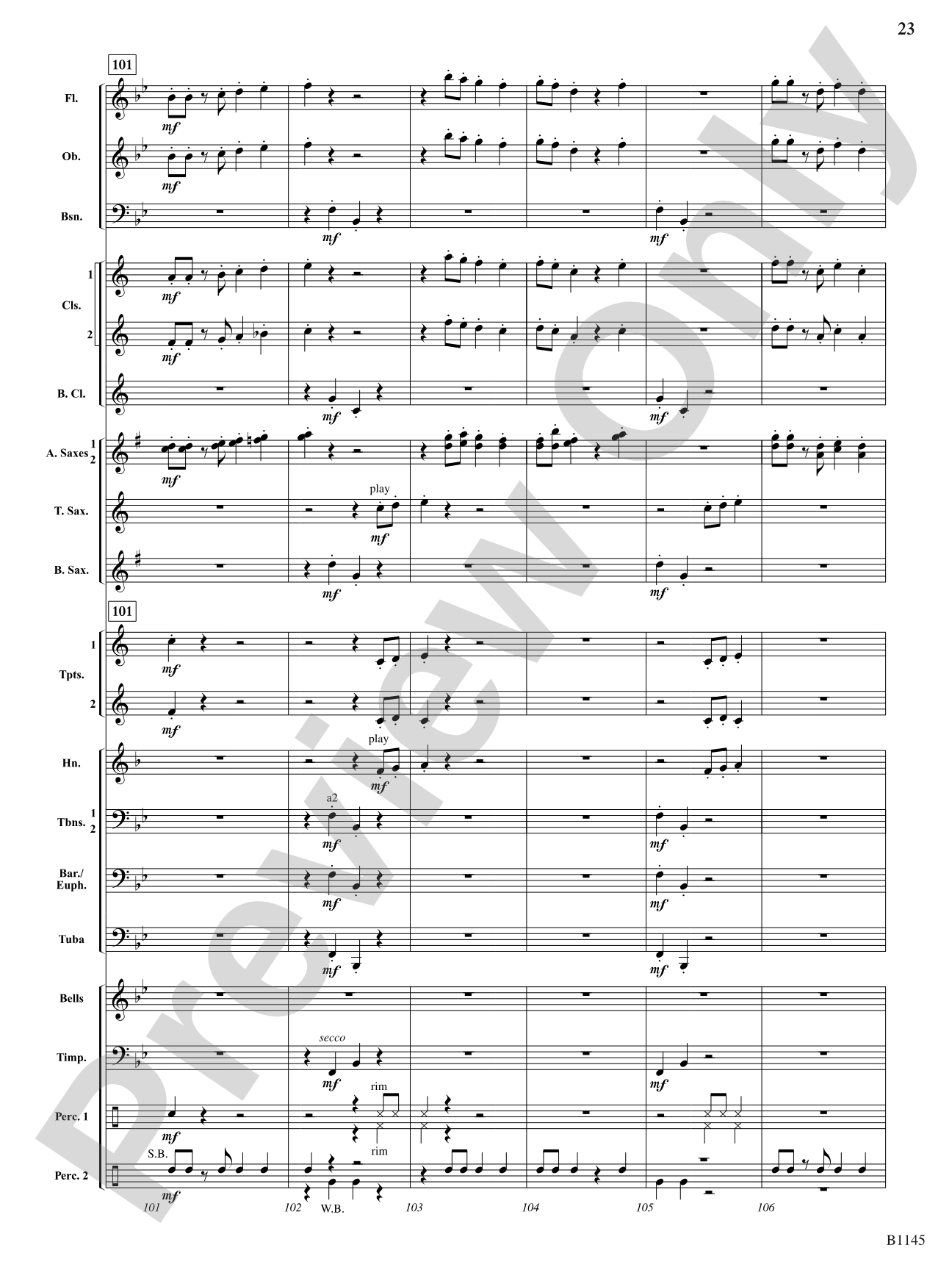 Shenandoah Triptych: Concert Band Conductor Score & Parts