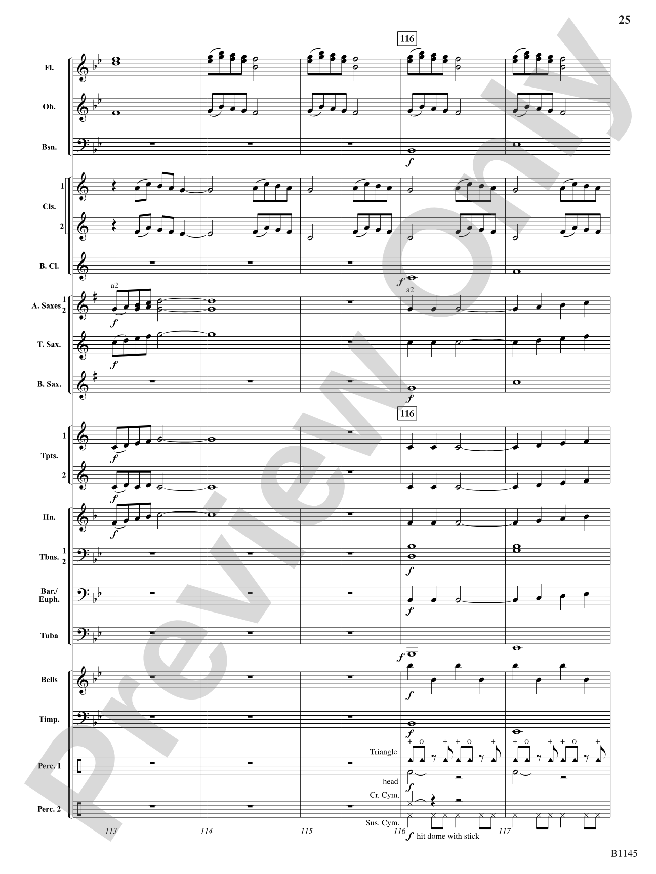 Shenandoah Triptych: Concert Band Conductor Score & Parts