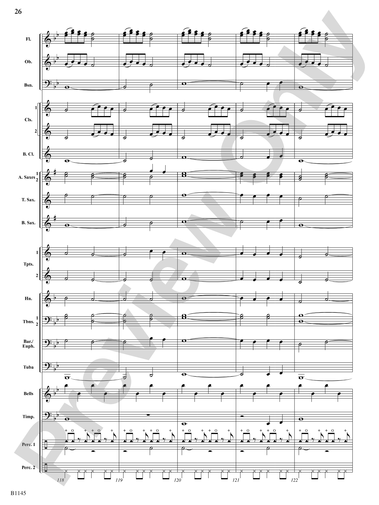 Shenandoah Triptych: Concert Band Conductor Score & Parts