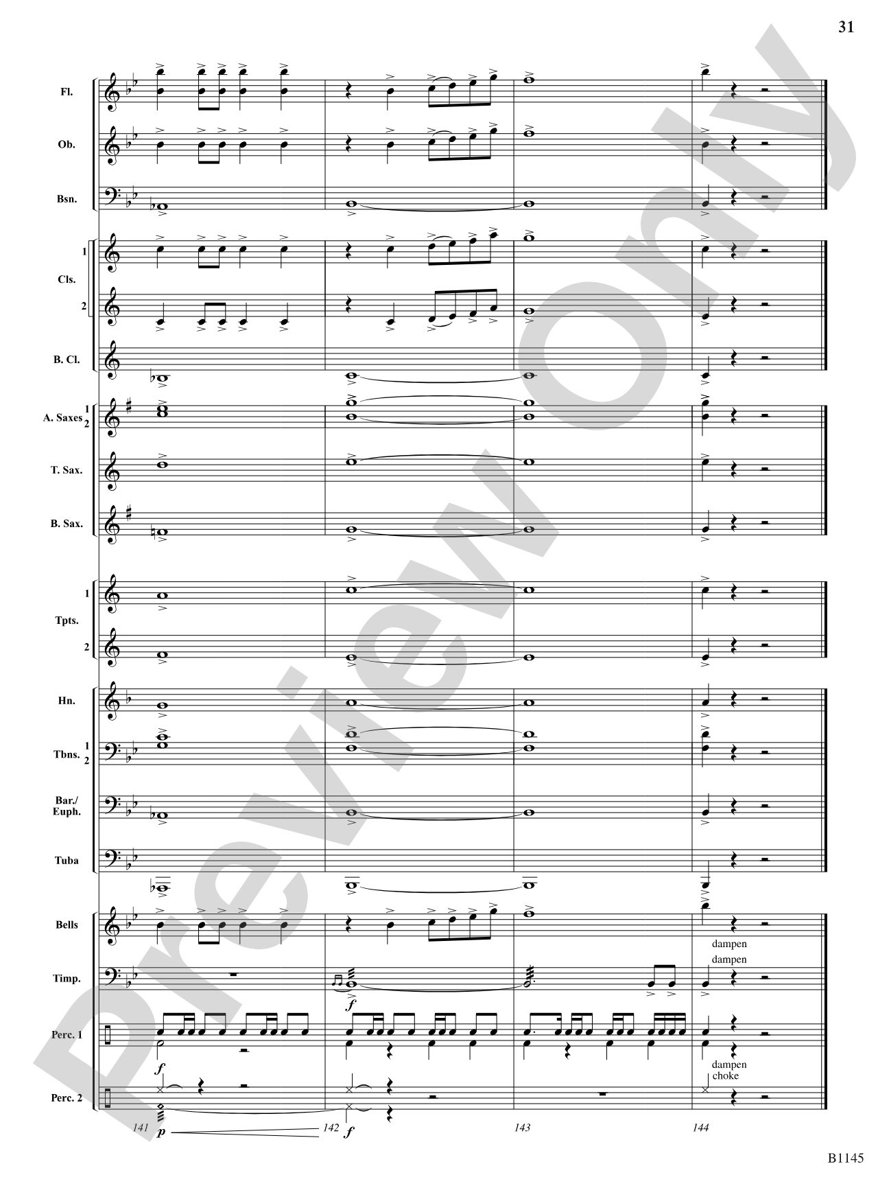 Shenandoah Triptych: Concert Band Conductor Score & Parts