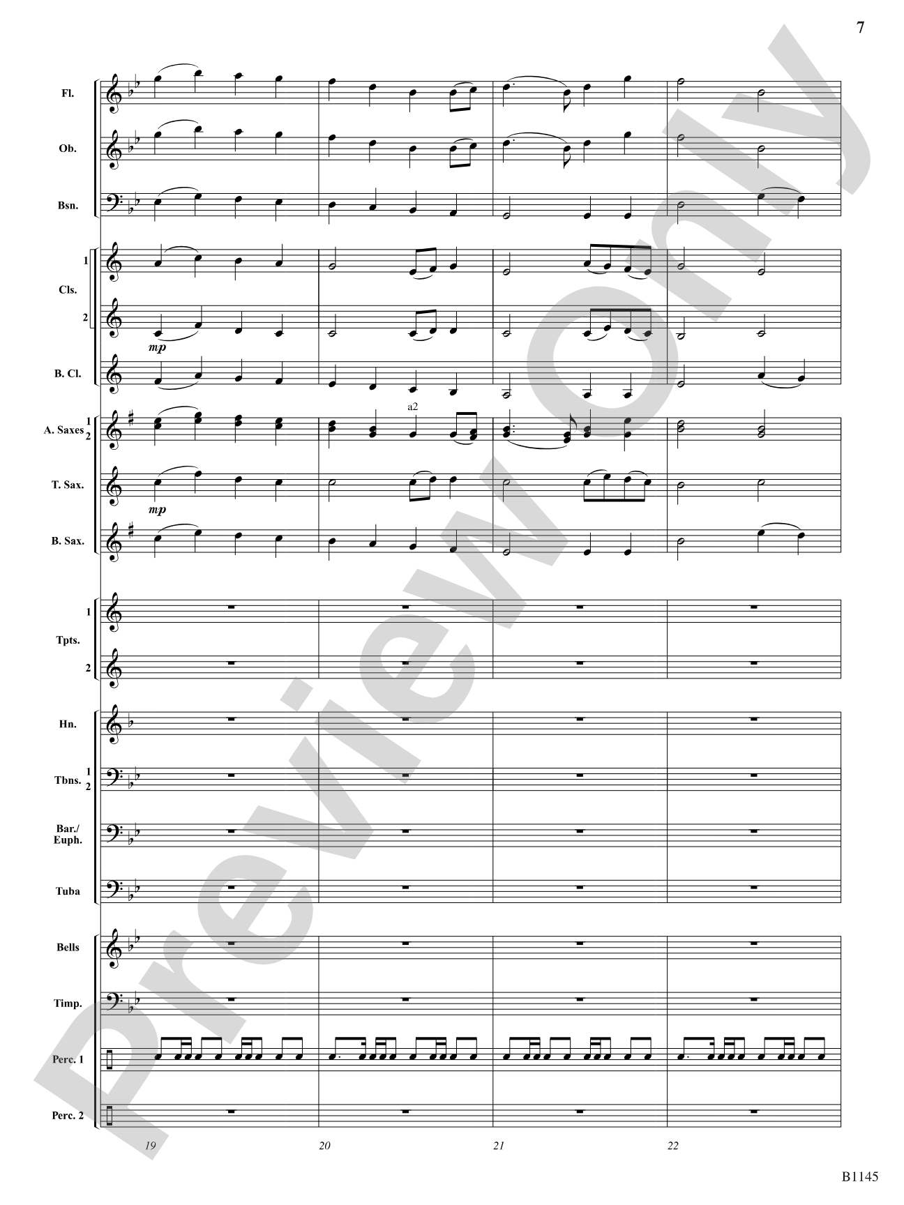 Shenandoah Triptych: Concert Band Conductor Score & Parts