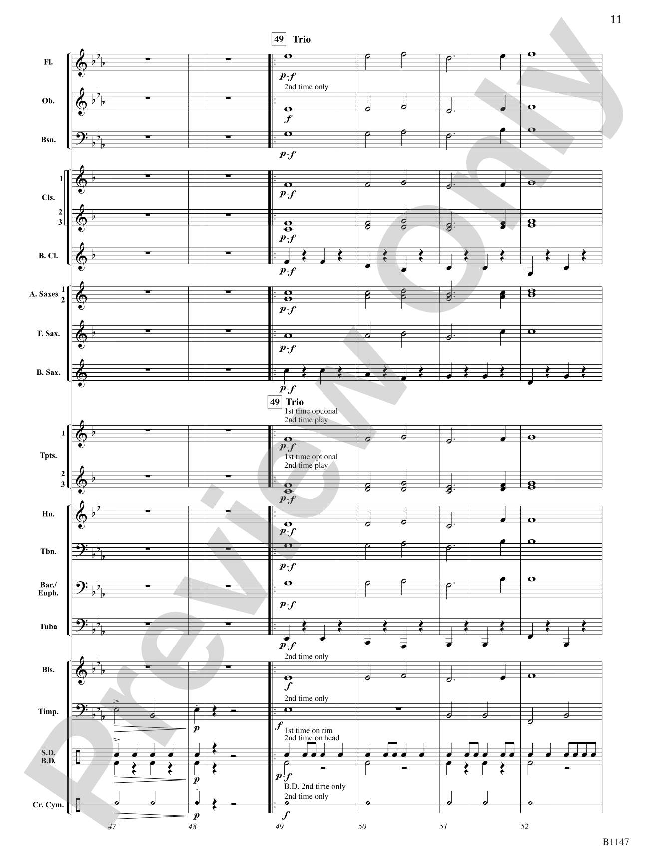 Land of Liberty: Concert Band Conductor Score & Parts