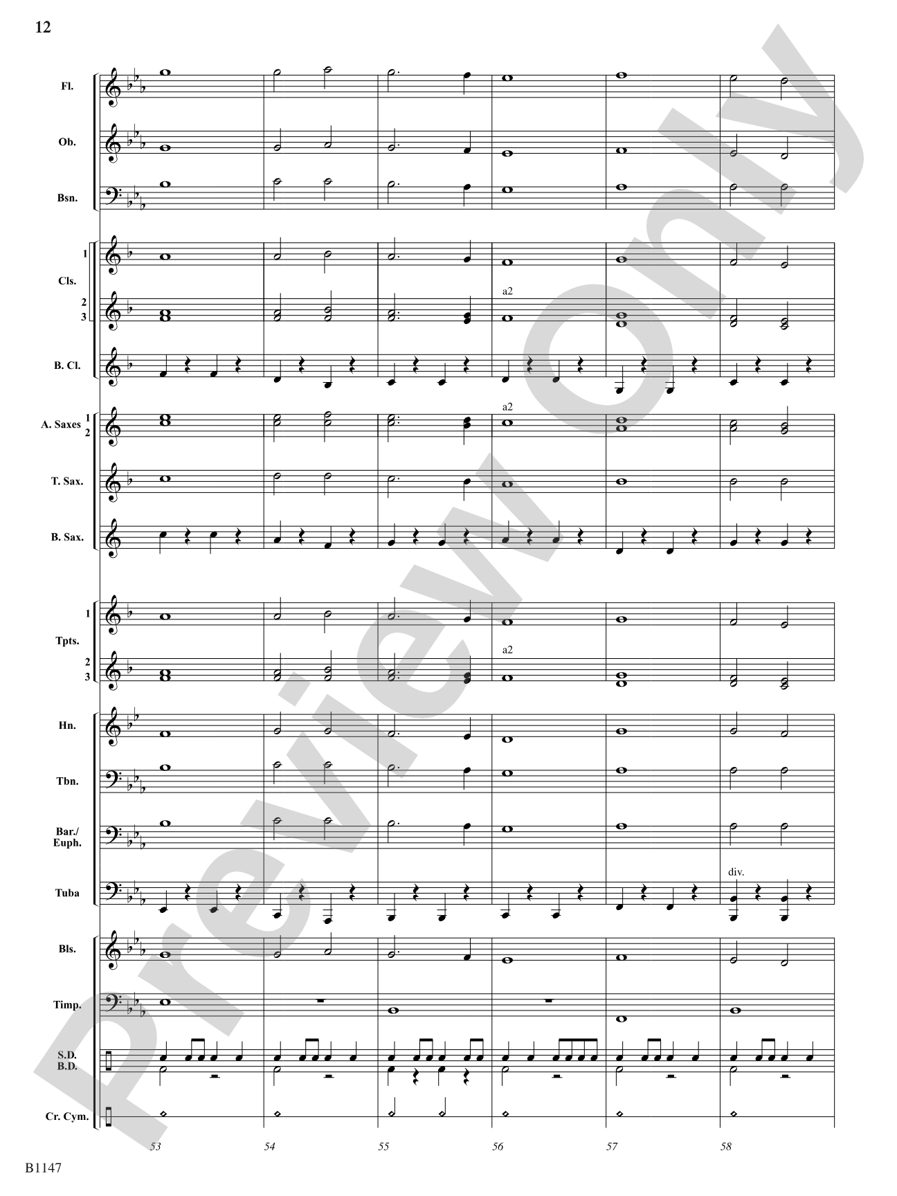 Land of Liberty: Concert Band Conductor Score & Parts