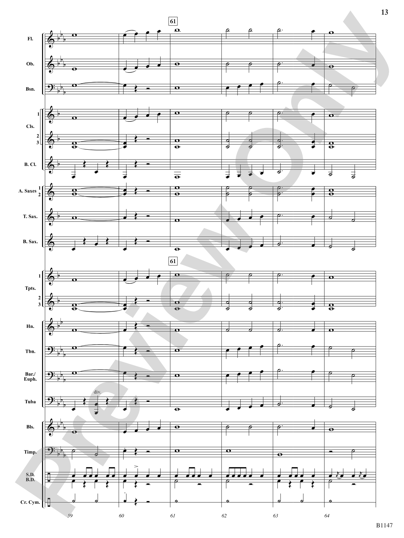 Land of Liberty: Concert Band Conductor Score & Parts
