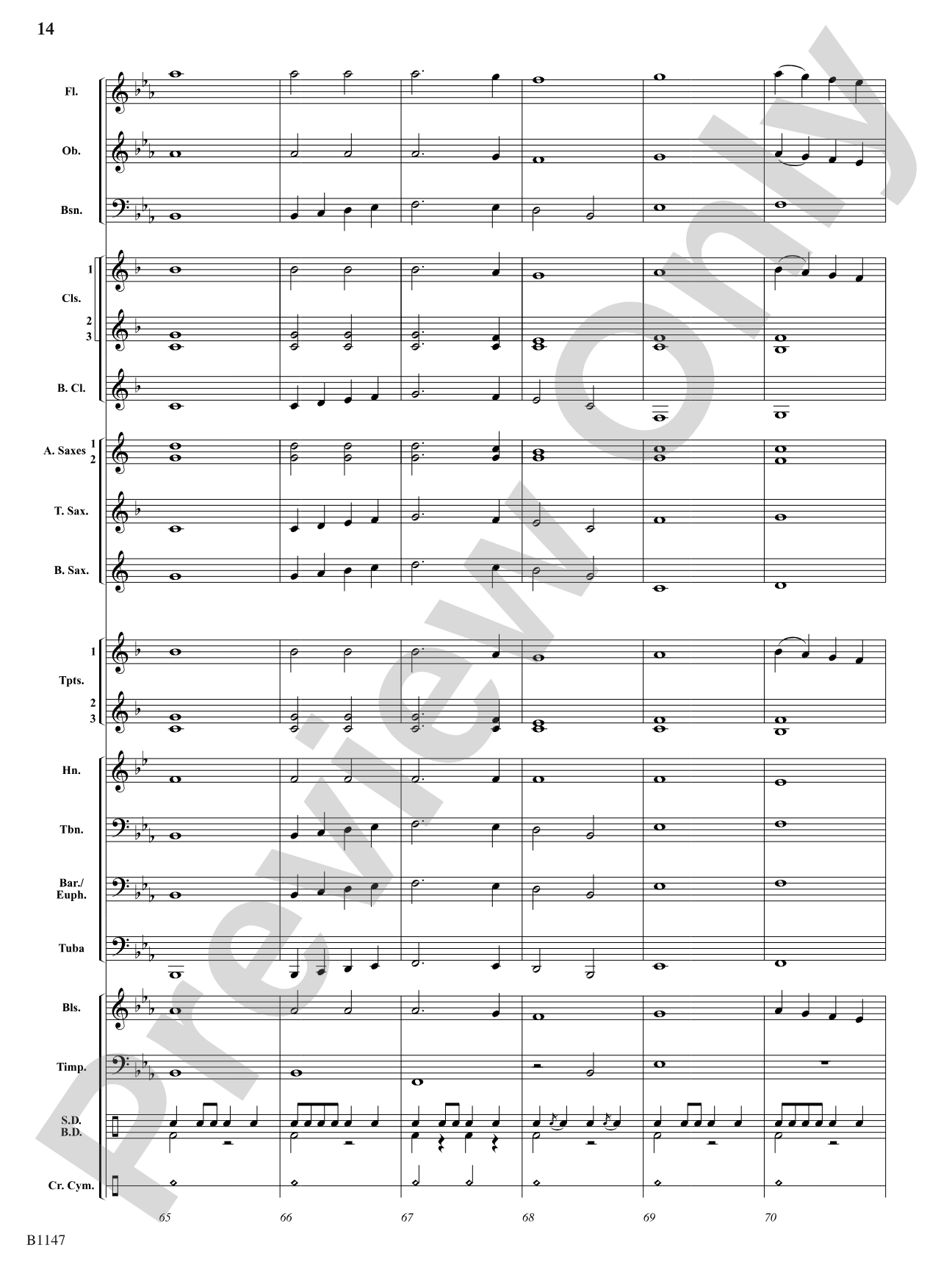 Land of Liberty: Concert Band Conductor Score & Parts