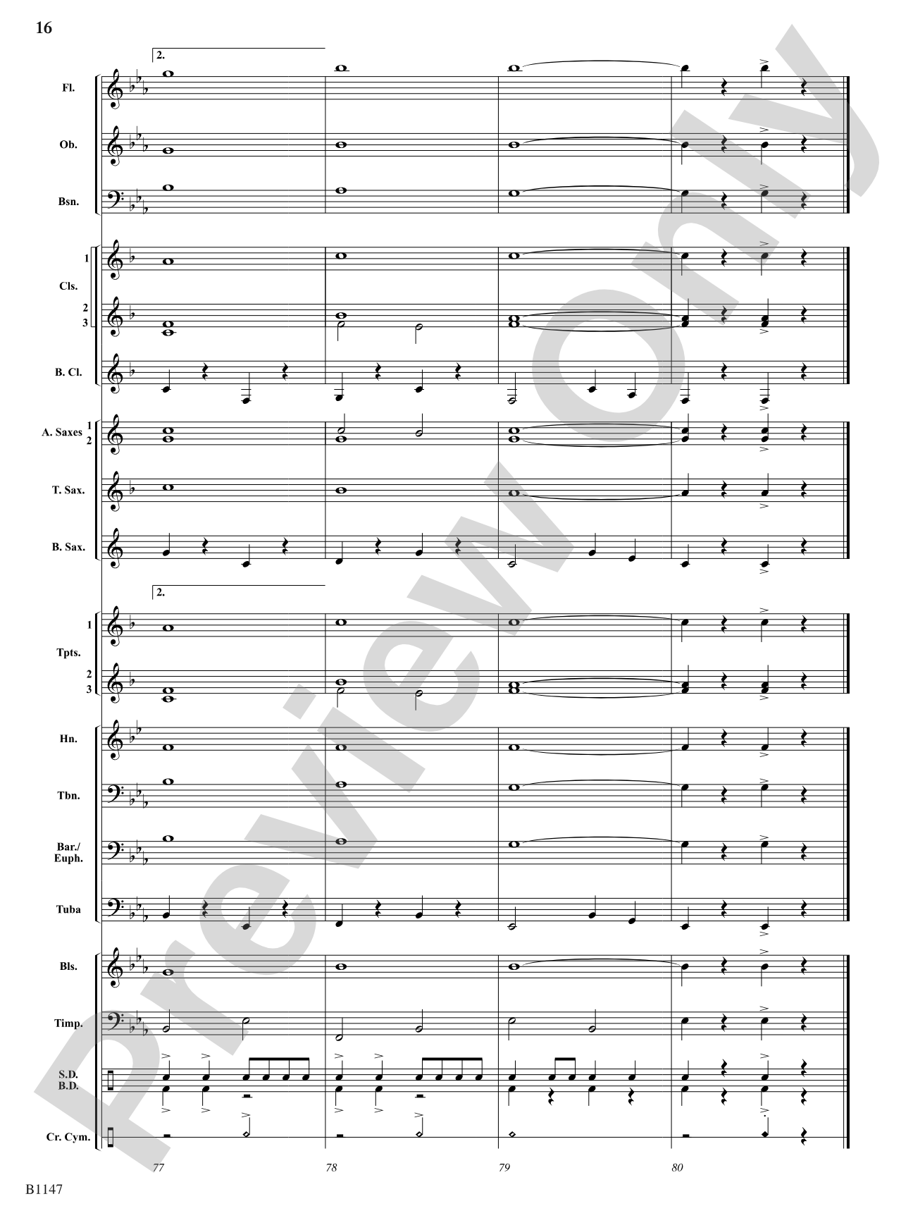 Land of Liberty: Concert Band Conductor Score & Parts