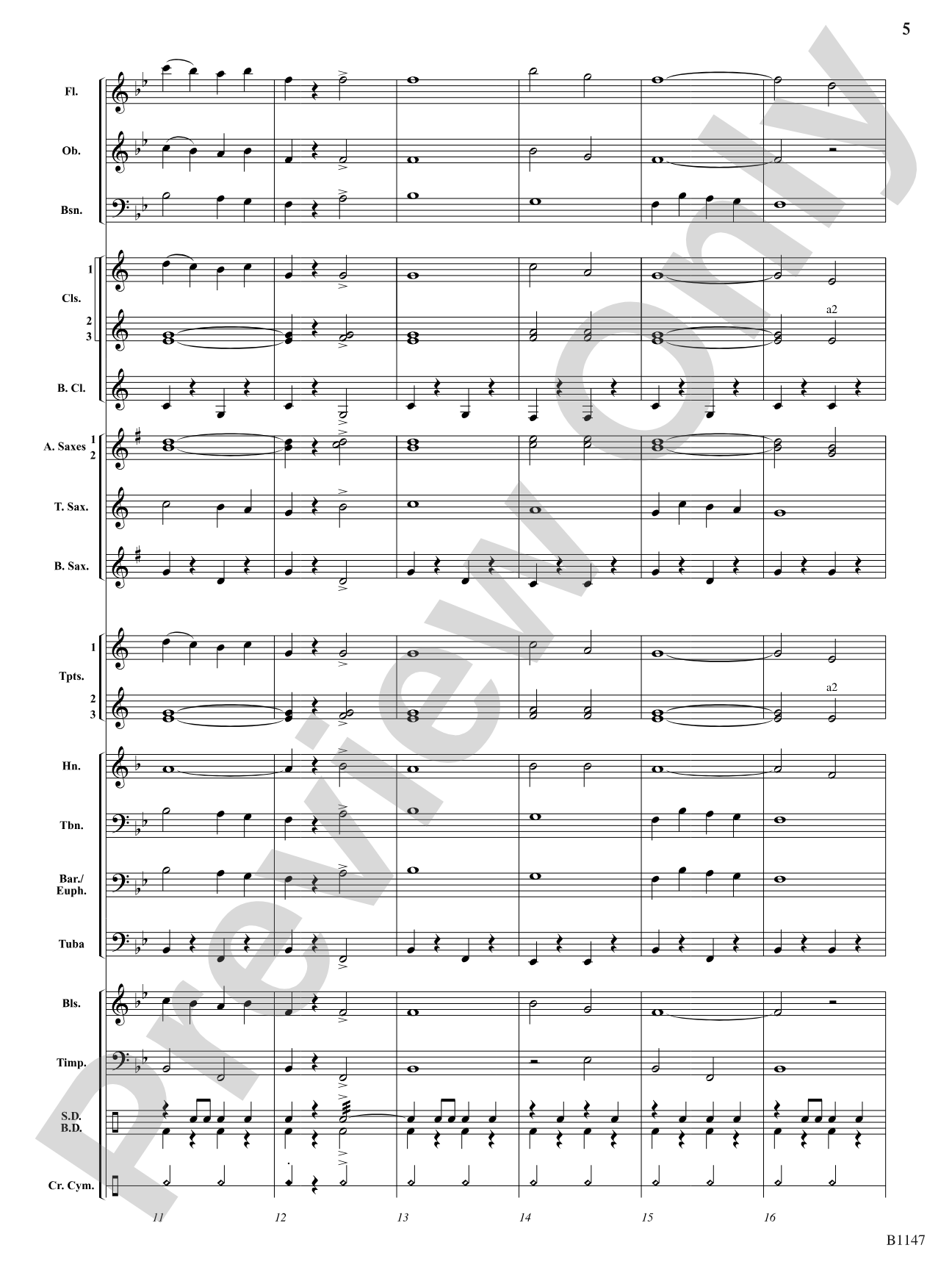 Land of Liberty: Concert Band Conductor Score & Parts