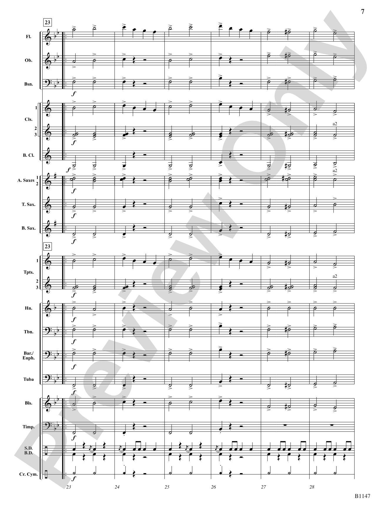 Land of Liberty: Concert Band Conductor Score & Parts