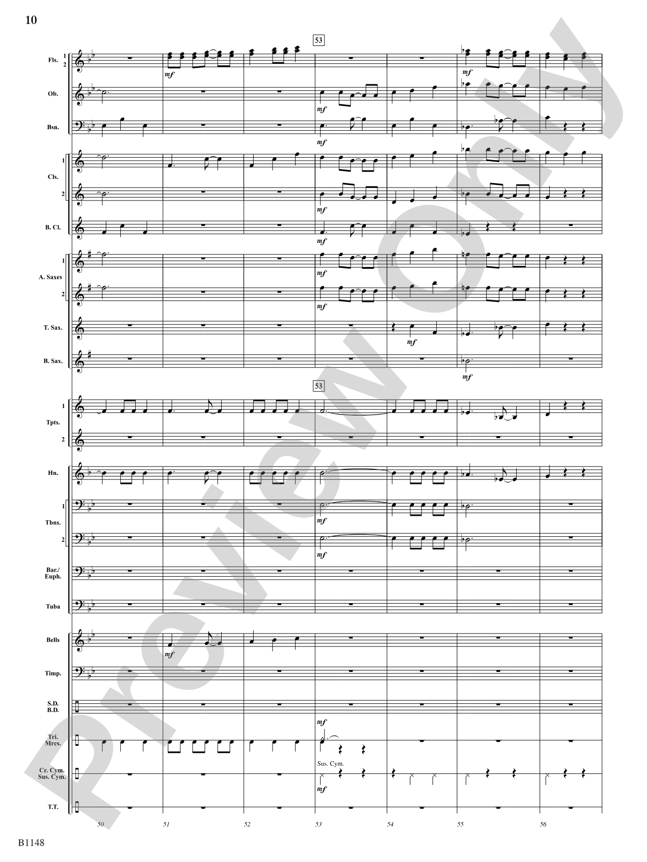 Cloud Nine: Concert Band Conductor Score & Parts