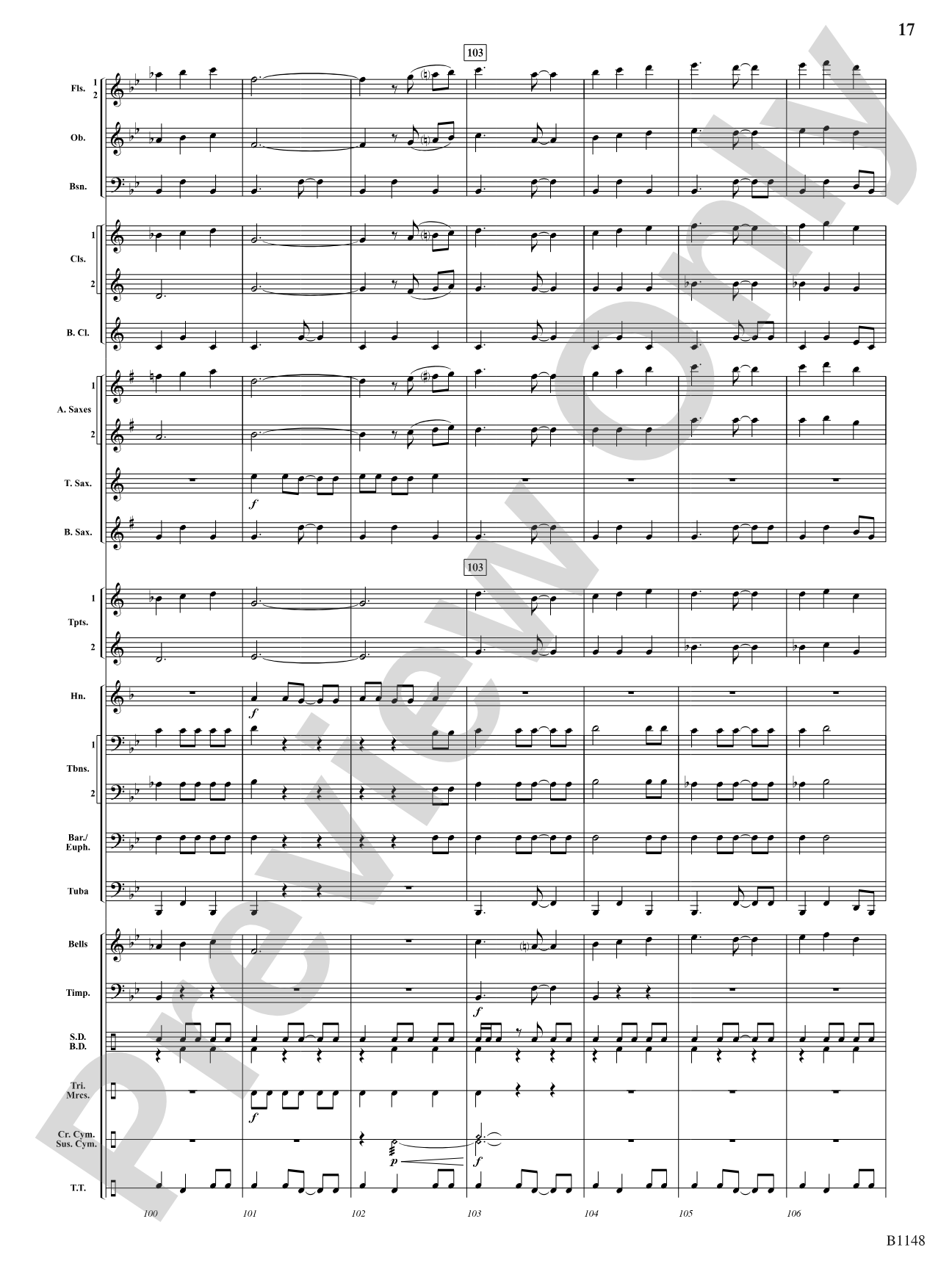 Cloud Nine: Concert Band Conductor Score & Parts
